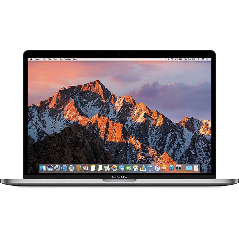 Apple - MacBook Pro 15" Certified Refurbished - Intel Core i7 2.9GHz - Touch Bar - 16 GB Memory - 512GB SSD (2017) - Space G…