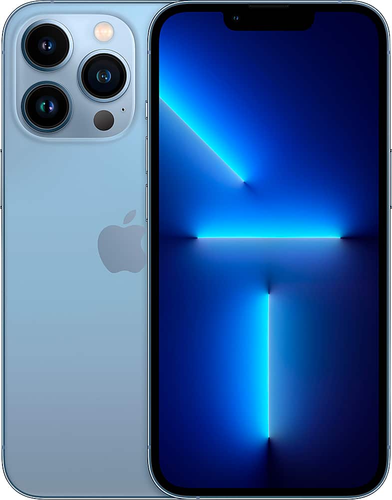 Apple - Pre-Owned Excellent iPhone 13 Pro Max 5G 128GB (Unlocked) - Sierra Blue product image
