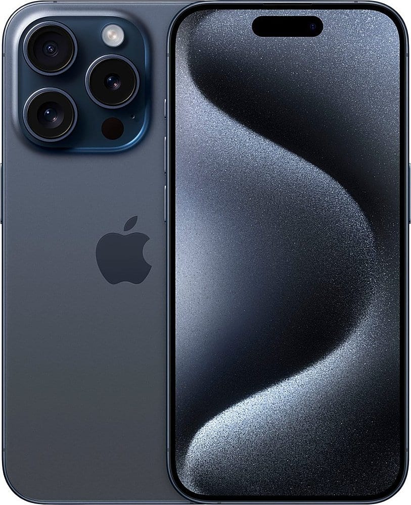 Apple - Pre-Owned Excellent iPhone 15 Pro Max 5G 512GB - Apple Intelligence - (Unlocked) - Black Titanium product image