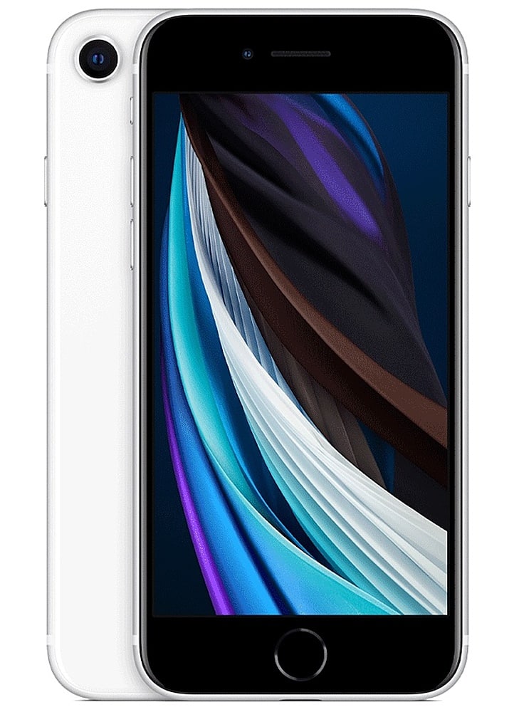 Apple - Pre-Owned Excellent iPhone SE (2020) 64GB (Unlocked) - White product image