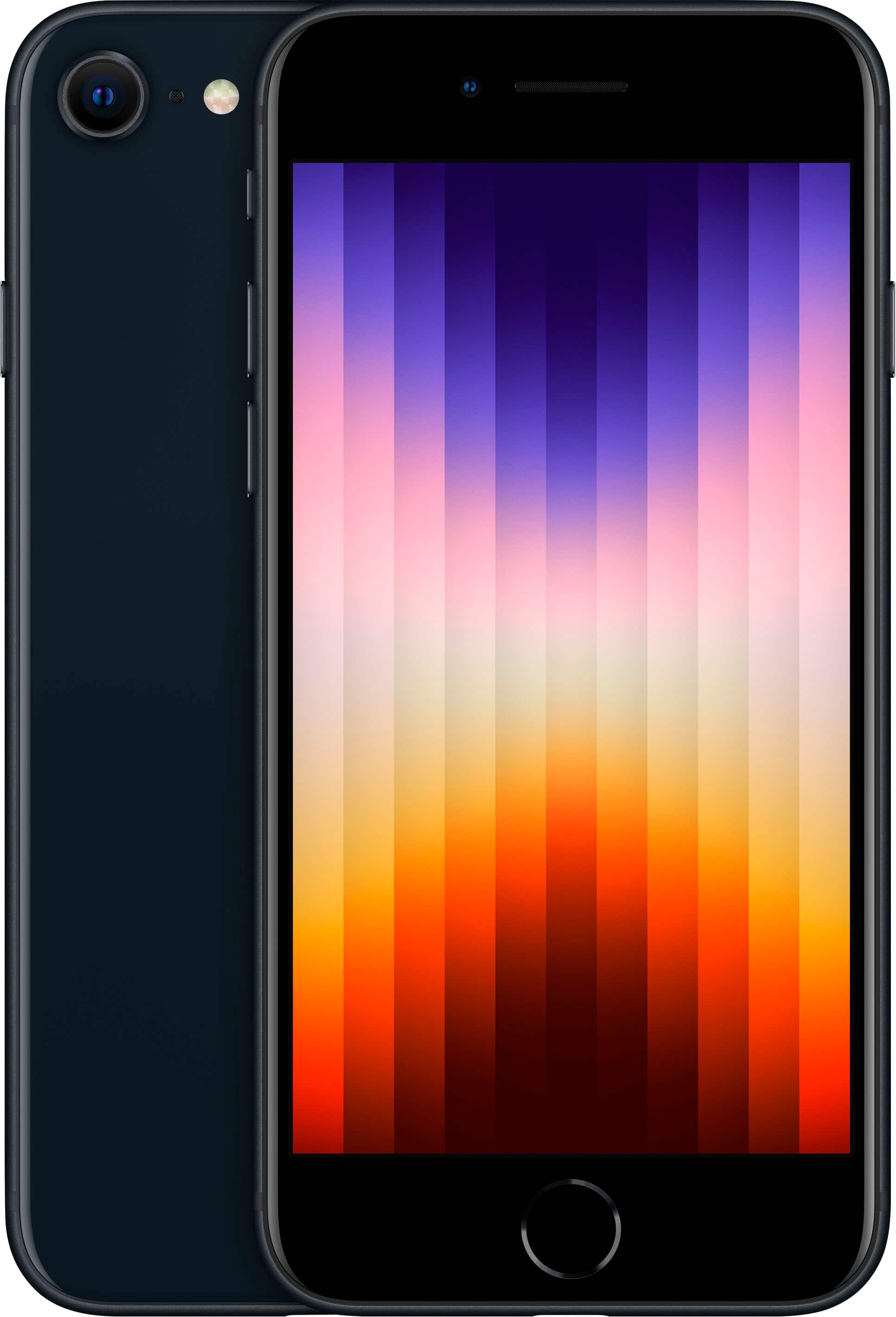 Apple - Pre-Owned Good iPhone SE 2022 5G (3rd Gen) 64GB (Unlocked) - Midnight product image