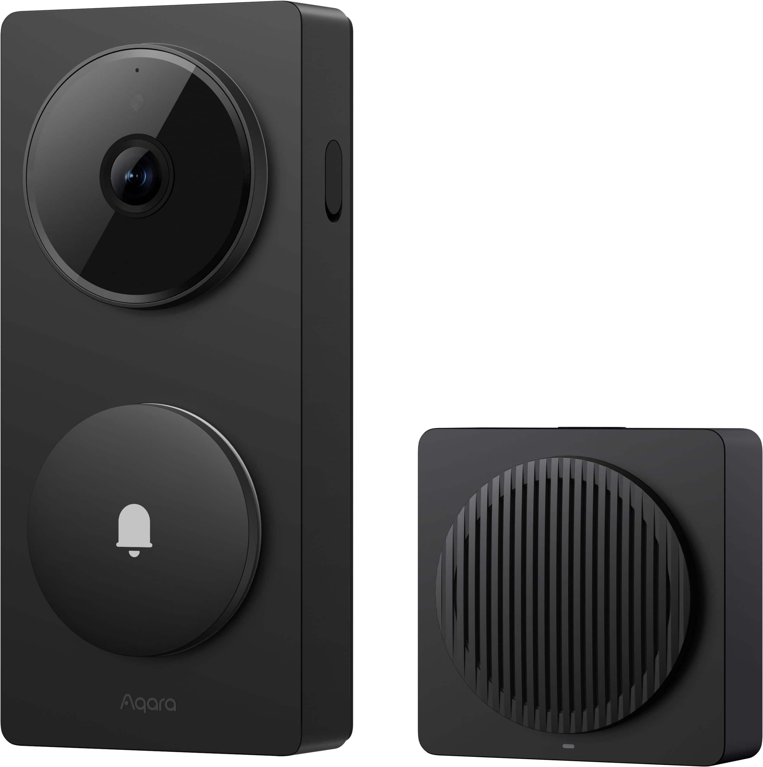 Aqara - Video Doorbell Camera - Wired/Battery Powered - Hub G410 Select - Black product image