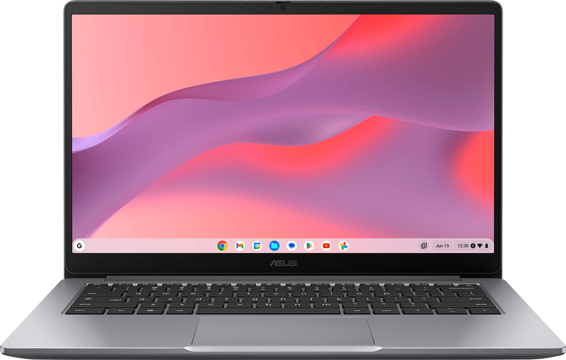 ASUS - CX14 14" FHD Chromebook Laptop - Intel Celeron - 4GB Memory - 64GB eMMC - Misty Grey product image