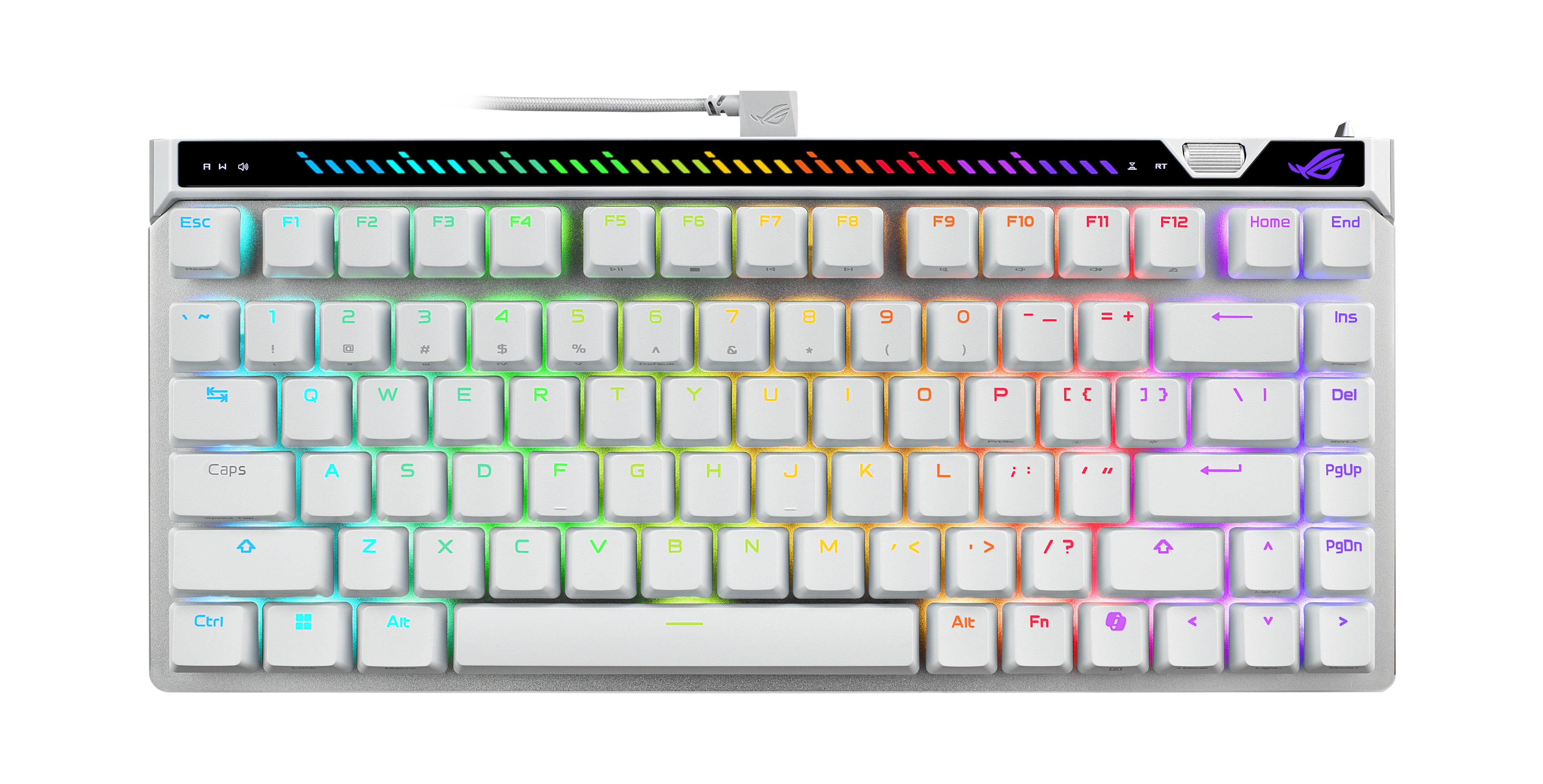 ASUS - ROG Falchion Ace 75% Wired Magnetic Hall Effect RGB Gaming Keyboard with Hot-Swappable ROG HFX V2 Switches - Black pr…