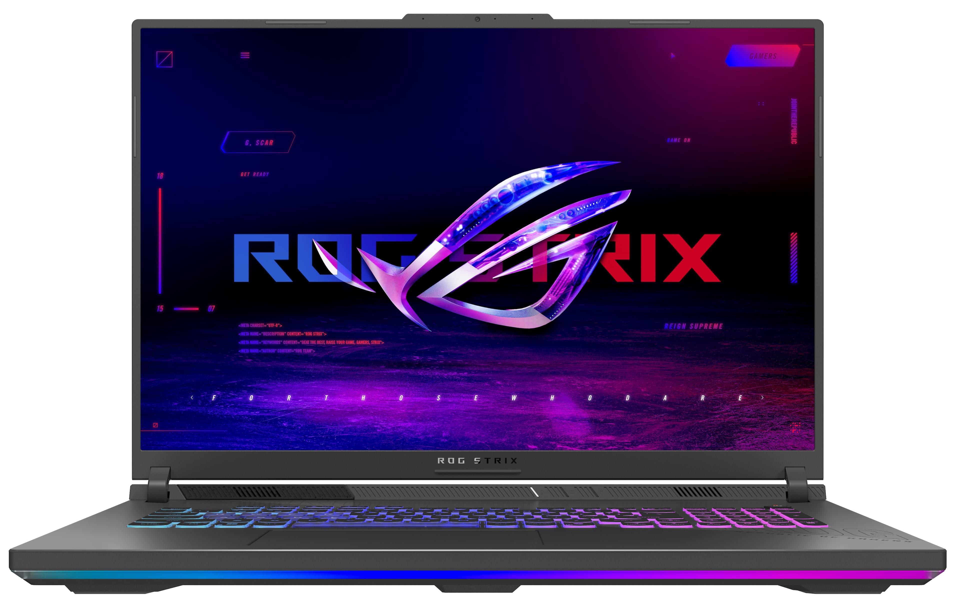 ASUS - ROG Strix G18 18" 2.5K 240Hz Gaming Laptop - AMD Ryzen 9 8940HX - 32GB RAM - NVIDIA GeForce RTX 5060 - 1TB SSD - Ecli…