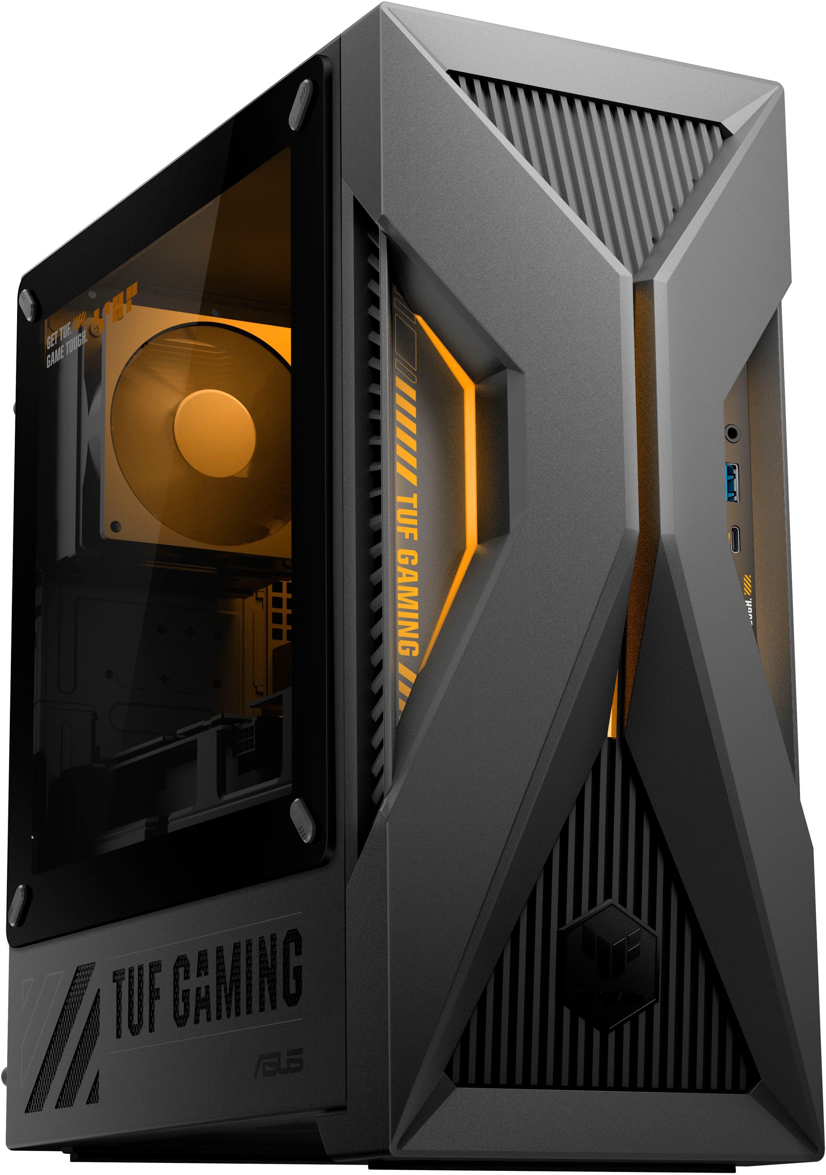 ASUS - TUF T500 Gaming Desktop - Intel Core i5 13420H - 16GB Memory - NVIDIA GeForce RTX 5060 8GB - 1TB SSD - Eclipse Gray p…