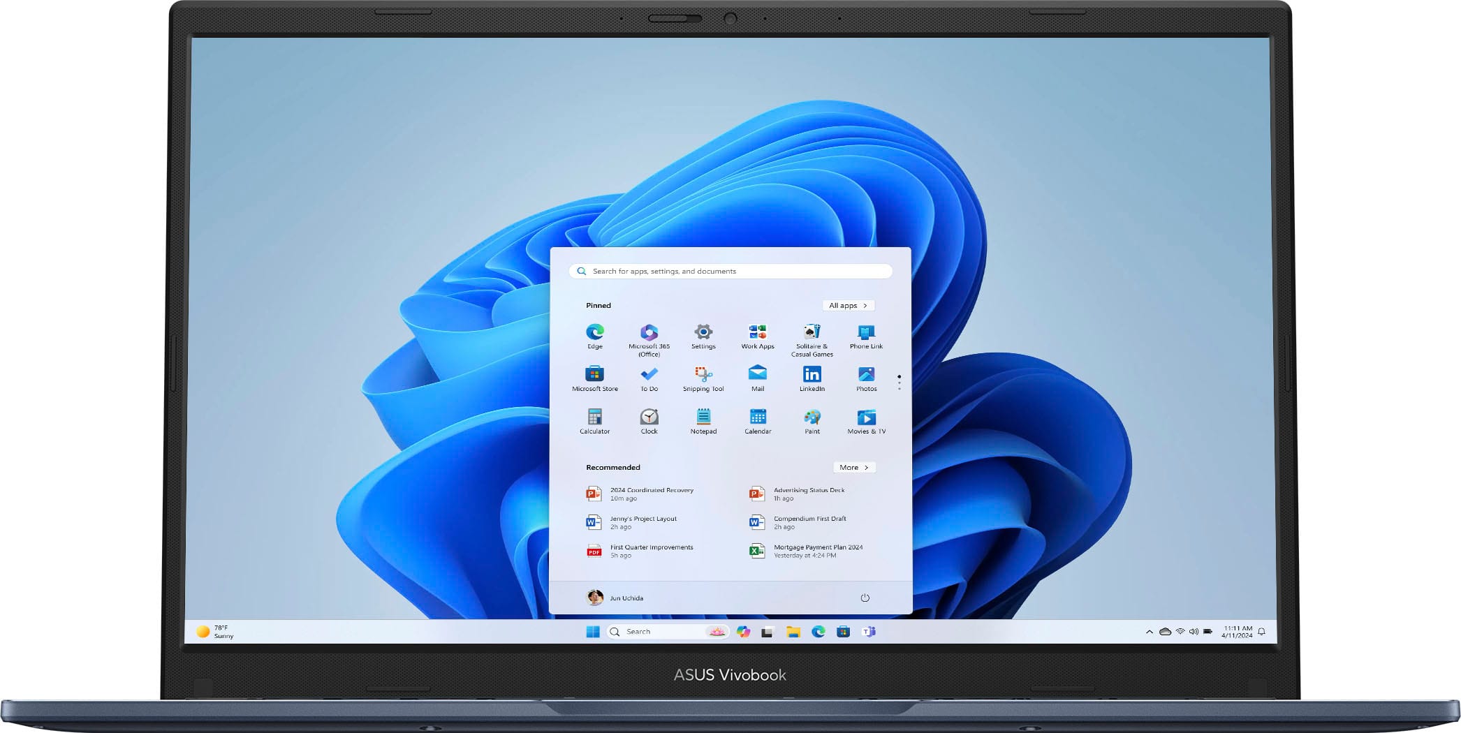 ASUS - Vivobook 14 14" FHD Laptop - Intel Core i3-1315U with 8GB Memory - 128GB SSD - Quiet Blue product image