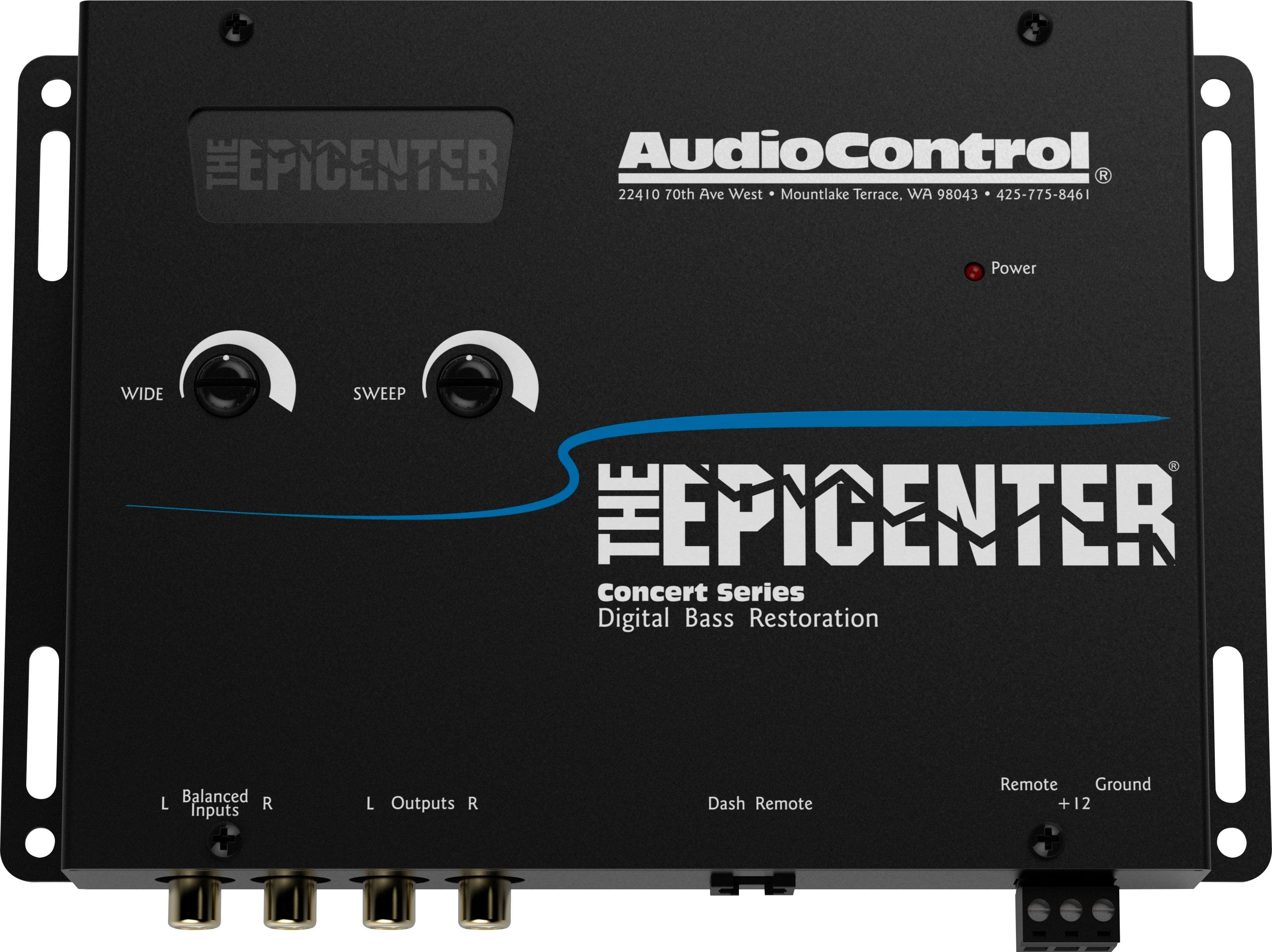 AudioControl - The Epicenter Concert Series Digital Bass Restoration Processor - Black product image