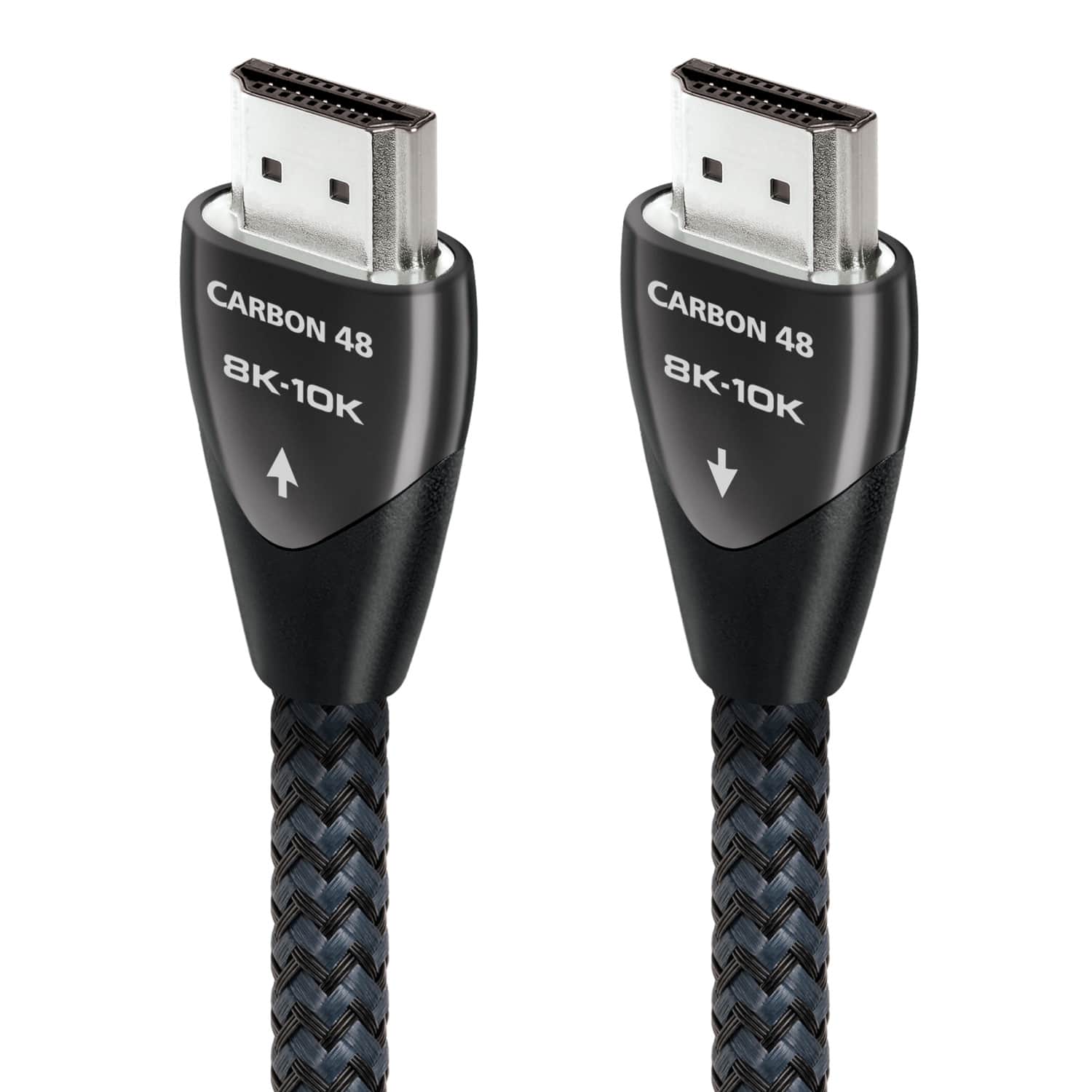 AudioQuest - Carbon 48 7.4' 4K-8K-10K 48Gbps HDMI Cable - Gray on Black product image
