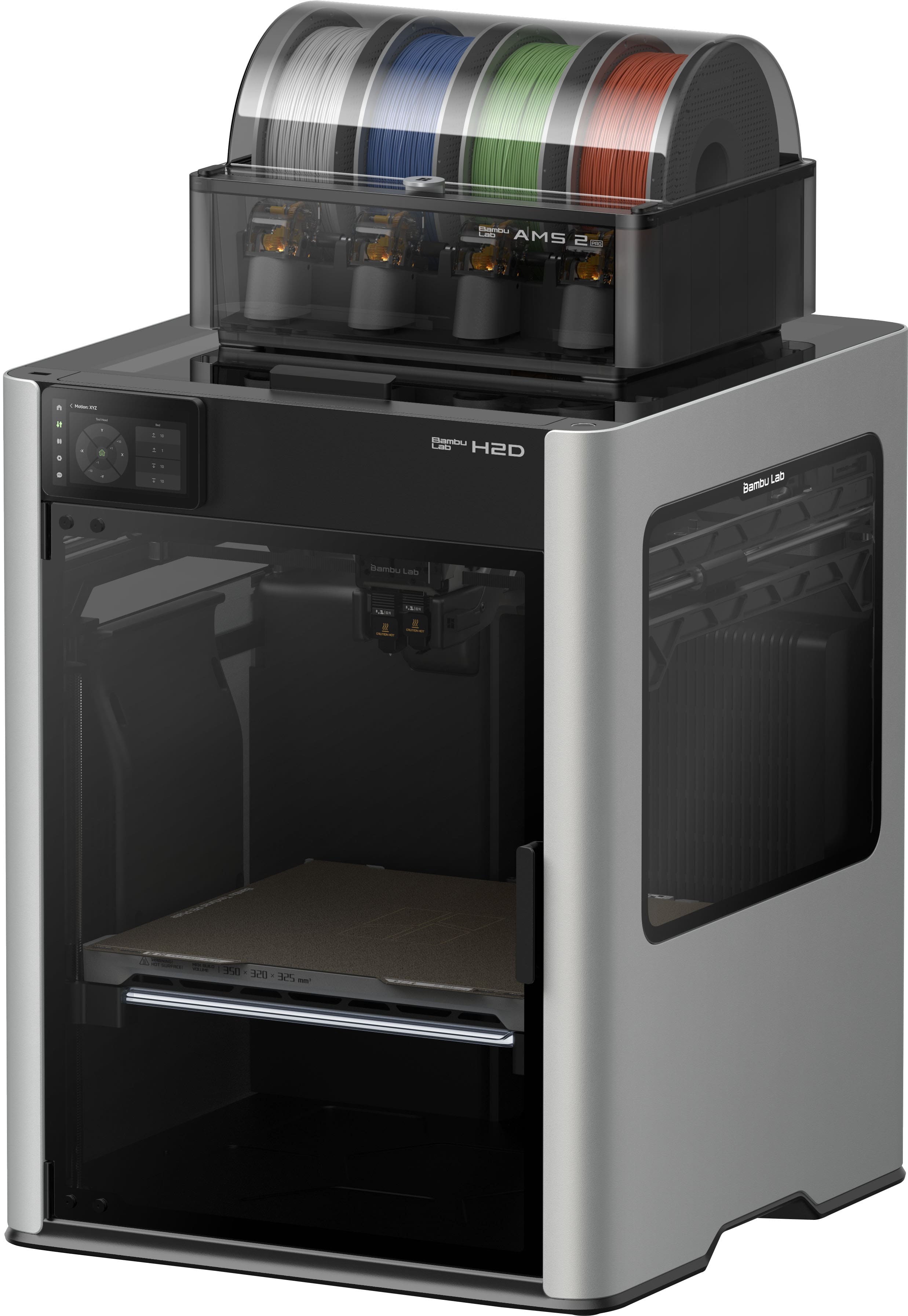 Bambu Lab - H2D AMS Combo 3D Printer - Silver product image
