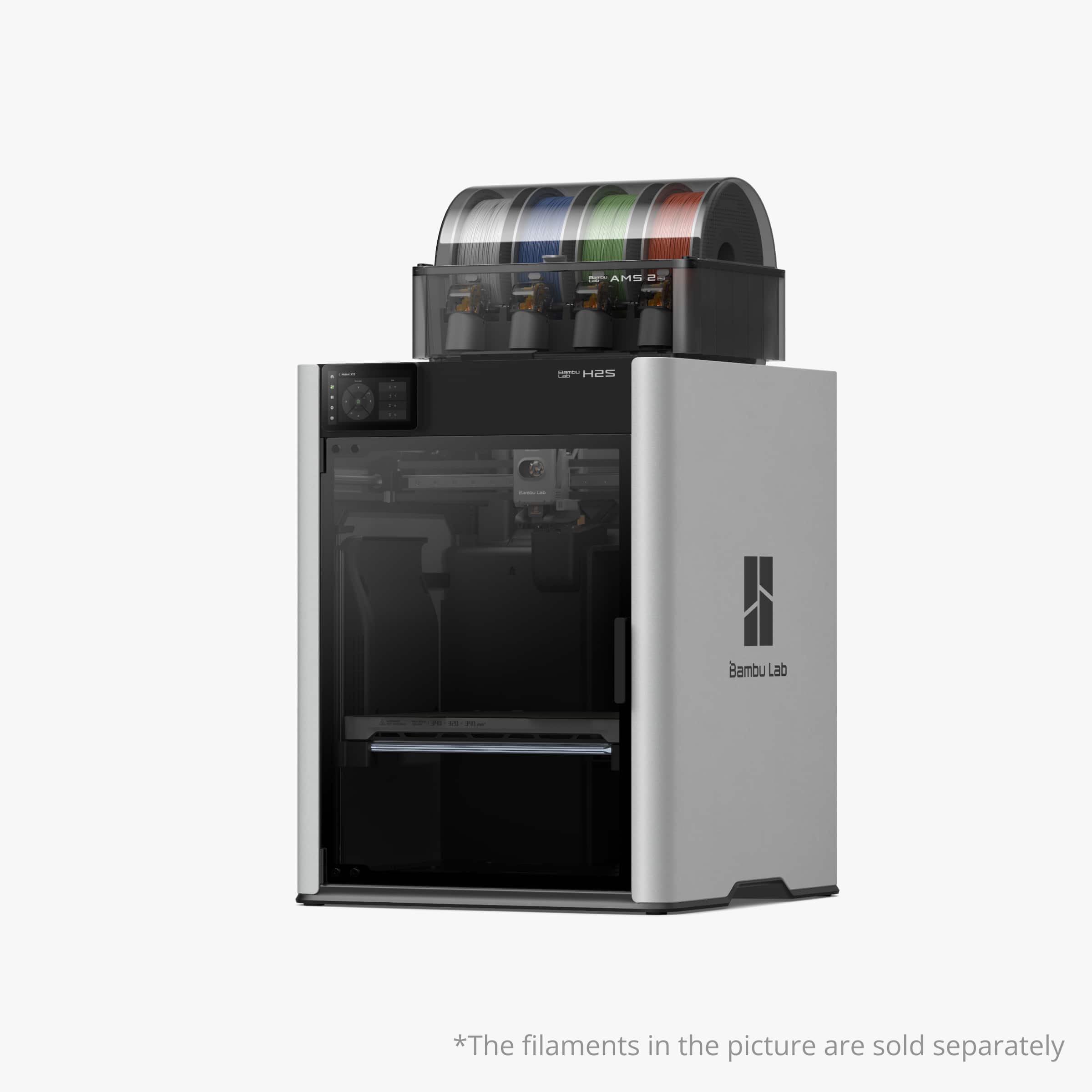 Bambu Lab - H2S AMS Combo 3D Printer - Silver product image