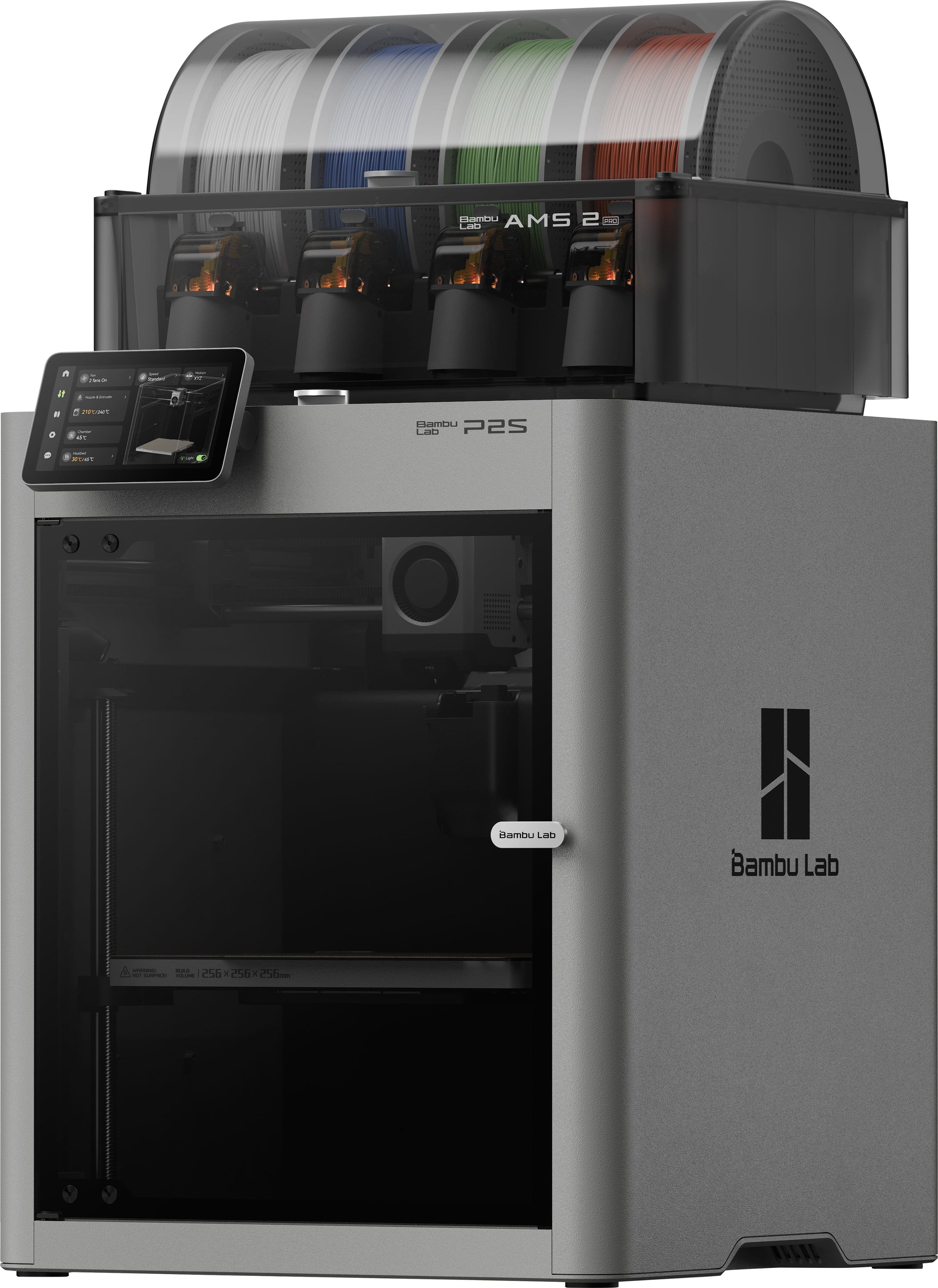 Bambu Lab - P2S AMS Combo 3D Printer - Gray product image