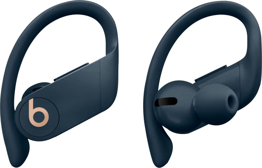Beats - Geek Squad Certified Refurbished Powerbeats Pro Totally Wireless Earphones - Navy product image