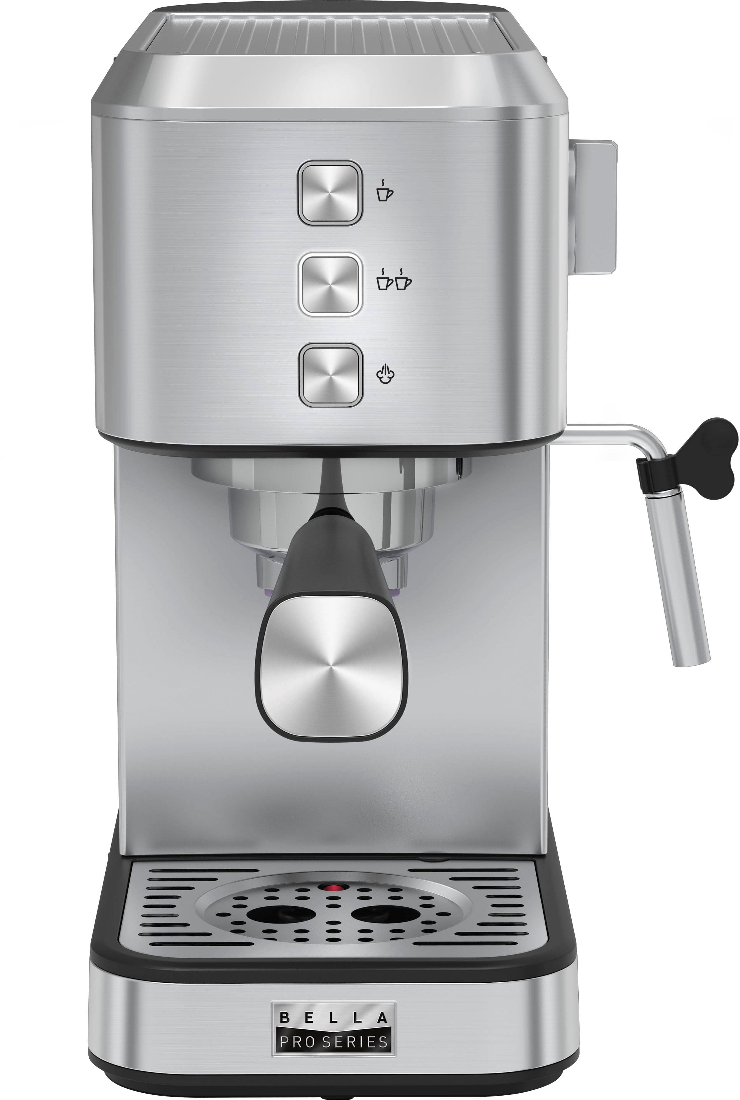 bella PRO - Slim Espresso Machine with 20 Bars of Pressure - Stainless Steel product image
