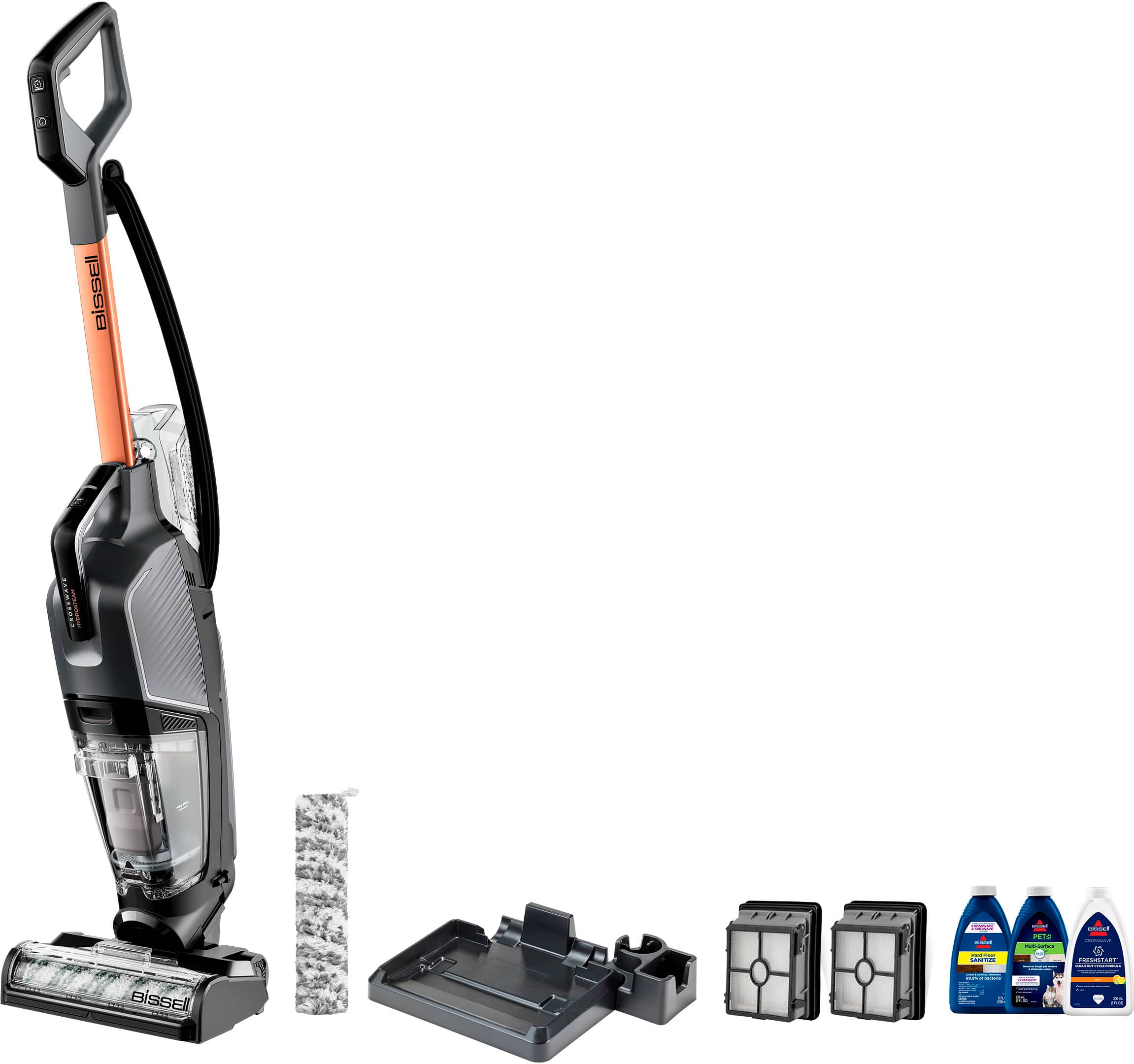 BISSELL - Crosswave Hydrosteam Corded Wet Dry Vac - Titanium/Cooper Harbor product image