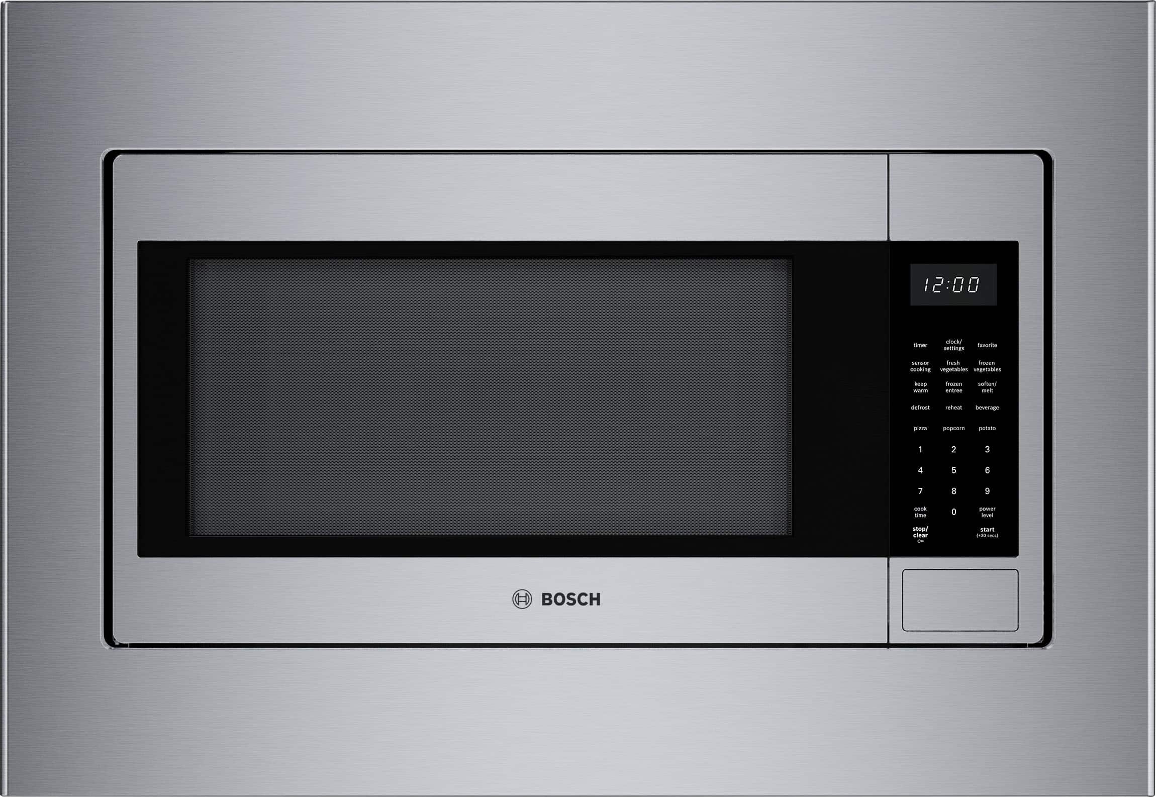 Bosch - 300 Series 2.1 Cu. Ft. Built-In Smart Microwave with Sensor Cooking - Stainless Steel product image