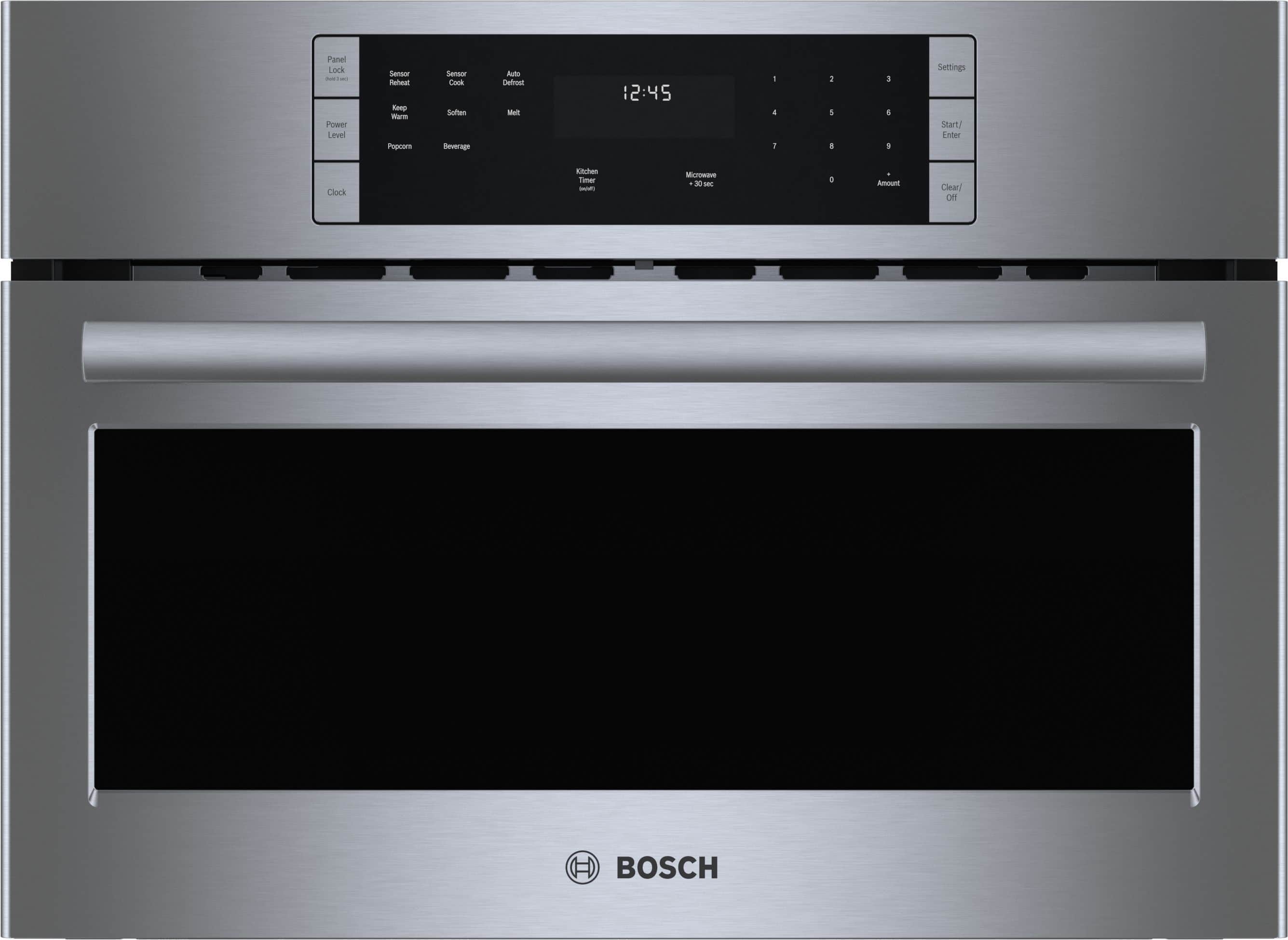 Bosch - 500 Series 1.6 Cu. Ft. Built-In Microwave with Sensor Cooking - Stainless Steel product image