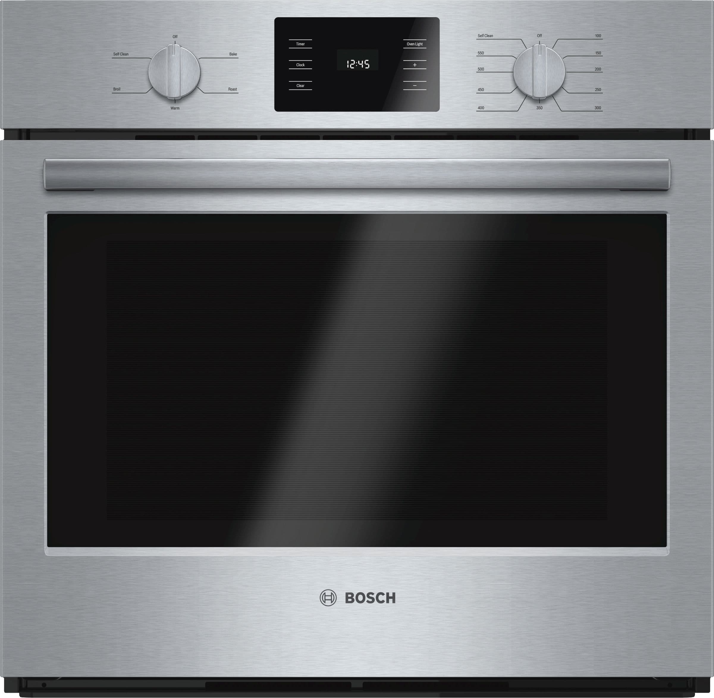 Bosch - 500 Series 30" 4.6 Cu. Ft. Built-in Single Electric Wall Oven - Stainless Steel product image