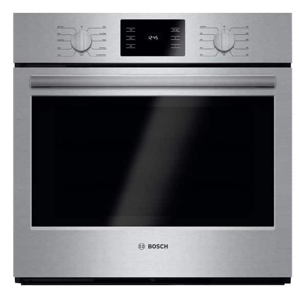 Bosch - 500 Series 30" 4.6 Cu. Ft. Built-In Single Electric Wall Oven with True Convection - Stainless Steel product image