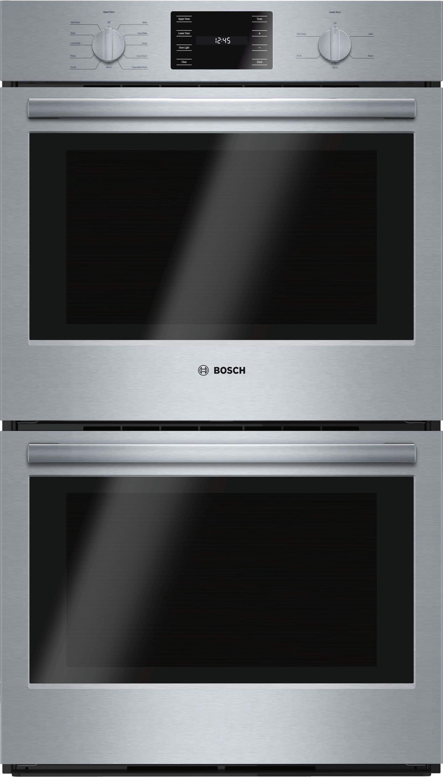 Bosch - 500 Series 30" Built-In Double Electric Wall Oven with True Convection - Stainless Steel product image