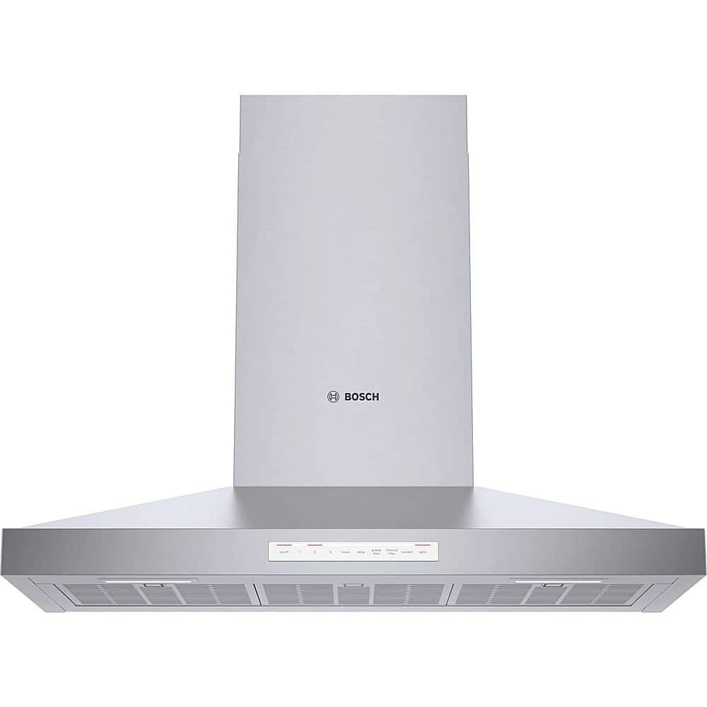 Bosch 500 Series - 36 inches - Externally Vented & Recirculating - Wall Range Hood - Stainless Steel product image