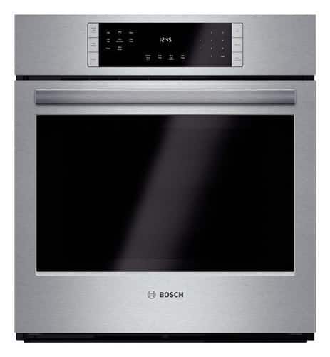 Bosch - 800 Series 27" 3.9 Cu. Ft. Built-In Single Electric Wall Oven with True Convection - Stainless Steel product image