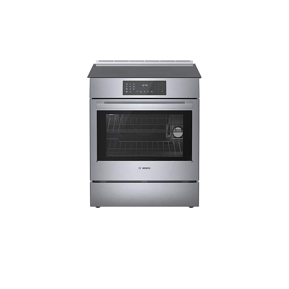 Bosch - Benchmark Series 4.6 cu. ft. Slide-In Electric Induction Range with Self-Cleaning - Stainless Steel product image