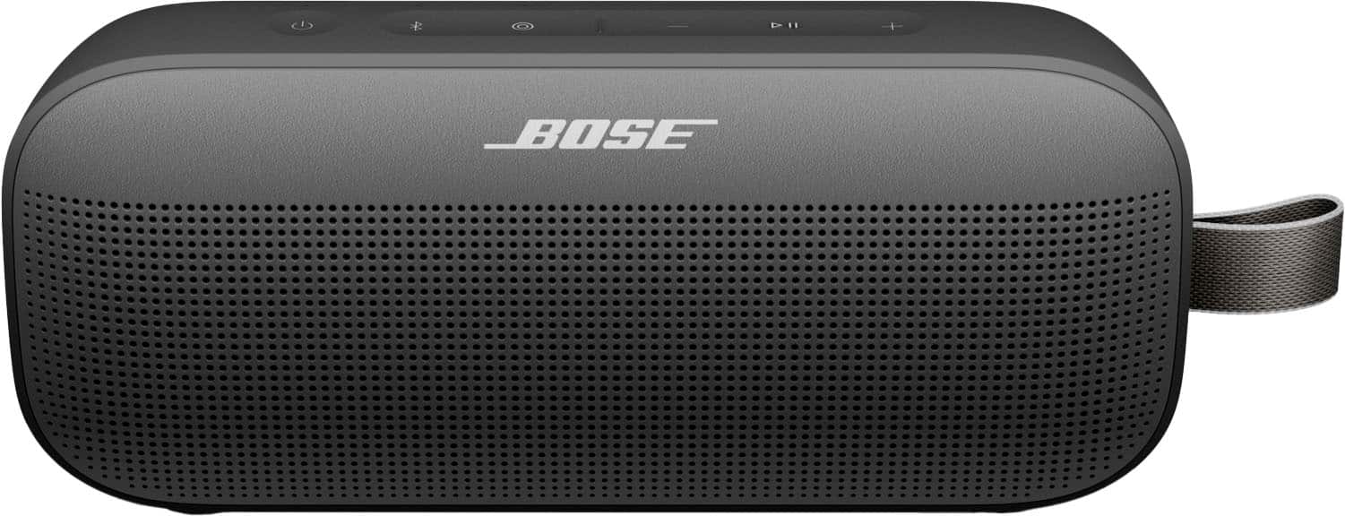 Bose - SoundLink Flex (2nd Gen) Portable Bluetooth Speaker with Waterproof/Dustproof Design - Black product image