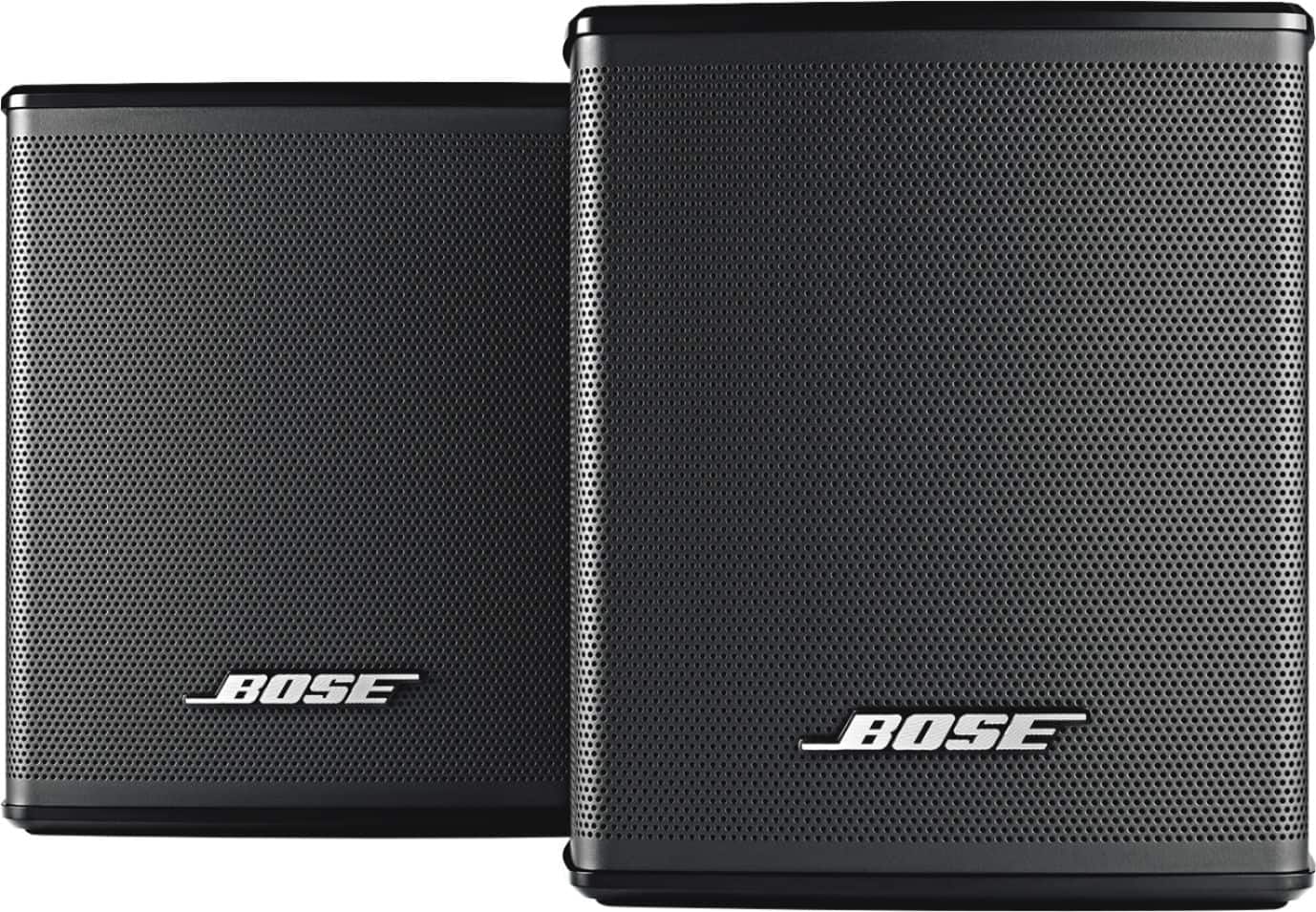 Bose - Surround Speakers 120-Watt Wireless Home Theater Speakers (Pair) - Black product image