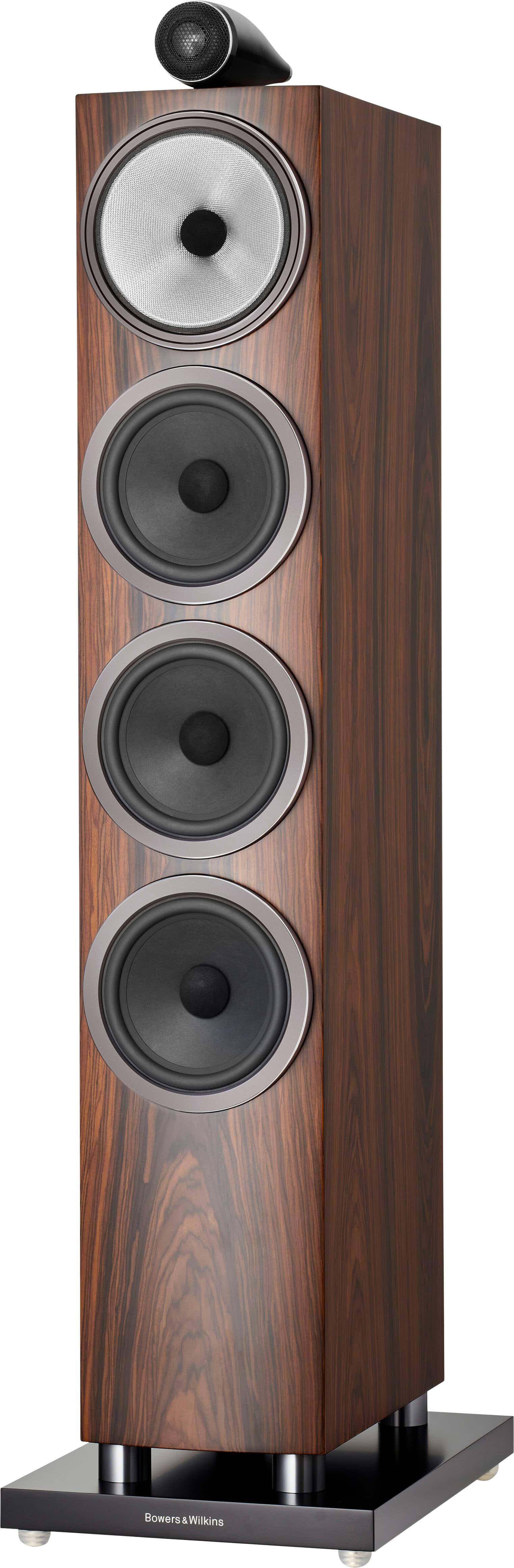 Bowers & Wilkins - 702 S3 Floorstanding Speaker with 1" Tweeter On Top and Three 6.5" Bass Drivers (Each) - Gloss Black prod…