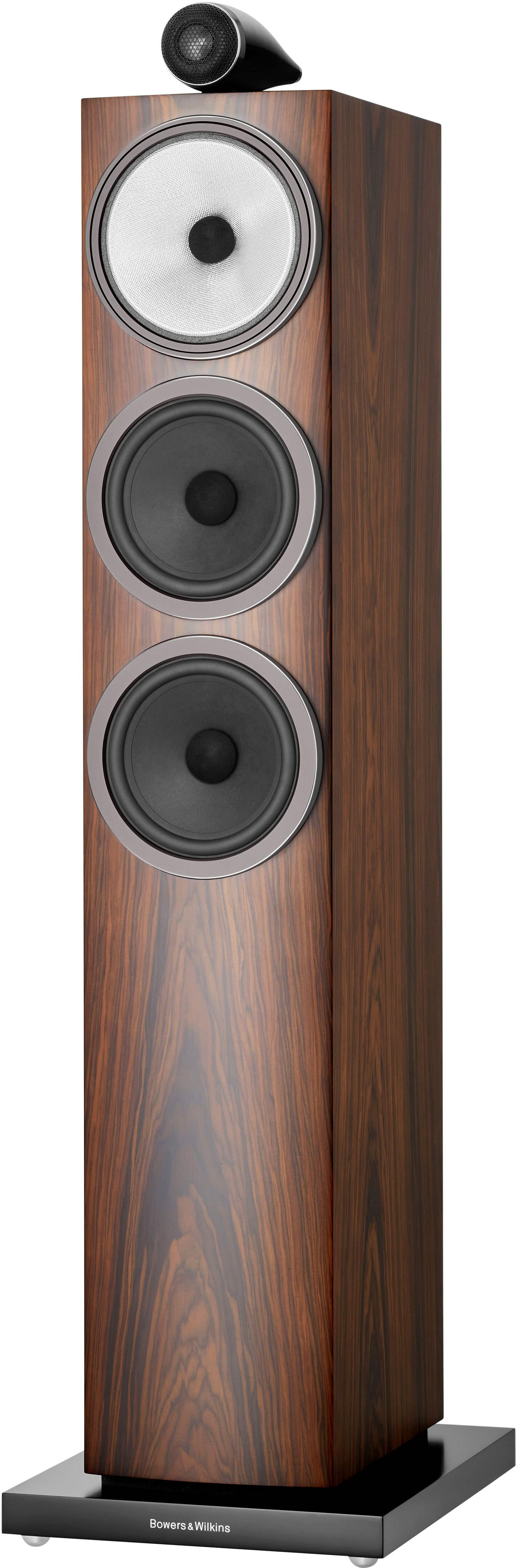 Bowers & Wilkins - 703 S3 Floorstanding Speaker with 1" Tweeter on Top and Two 6.5" Bass Drivers (Each) - Gloss Black produc…