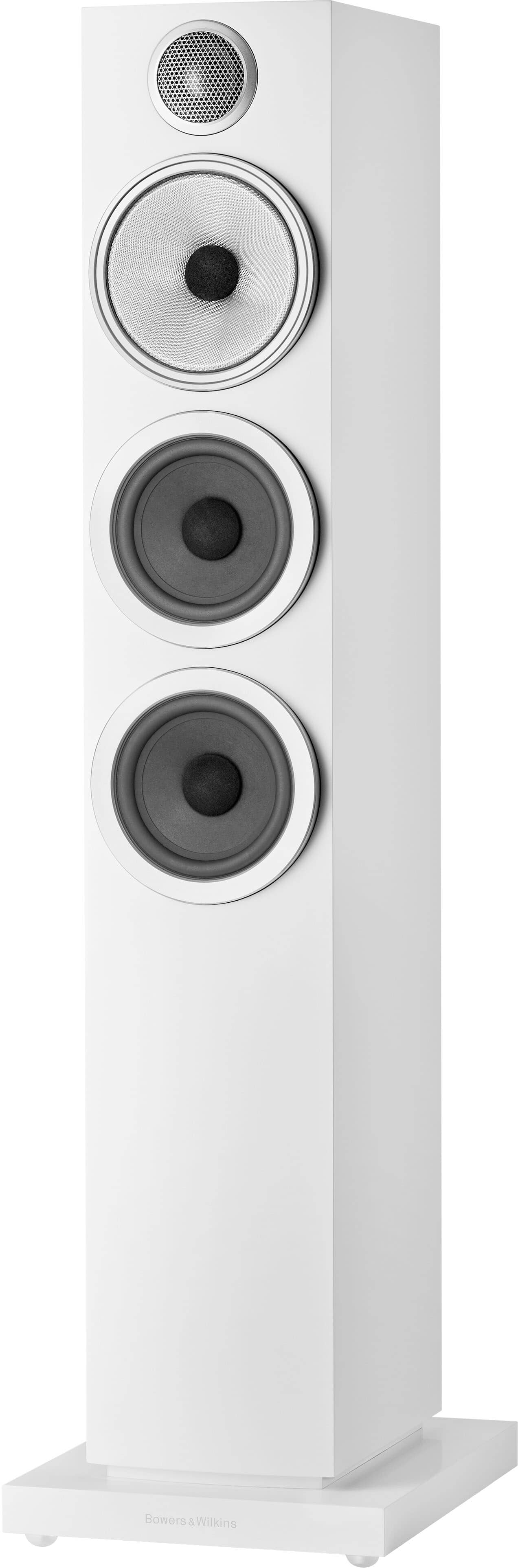 Bowers & Wilkins - 704 S3 Floorstanding Speaker with 1" Tweeter and Two 5" Bass drivers (Each) - Gloss Black product image