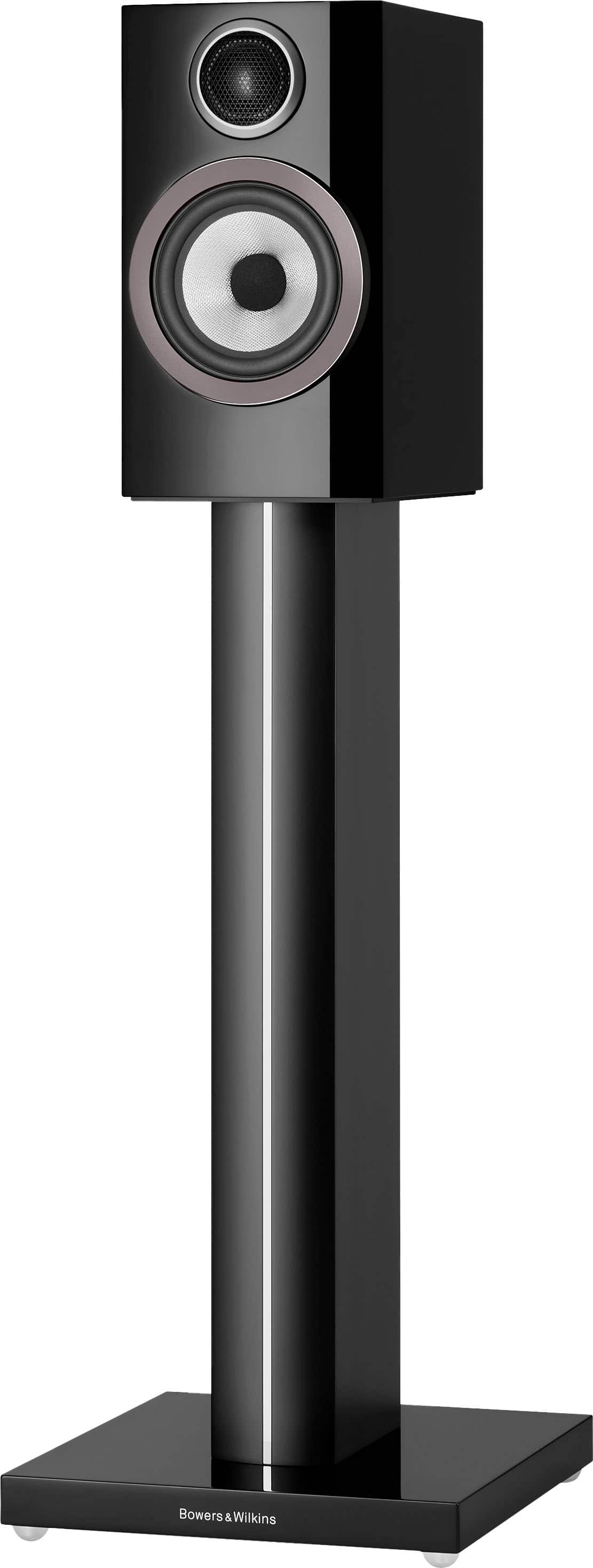 Bowers & Wilkins - 707 S3 Bookshelf Speaker with 1" Tweeter and 5" Midbass (Pair) - Gloss Black product image