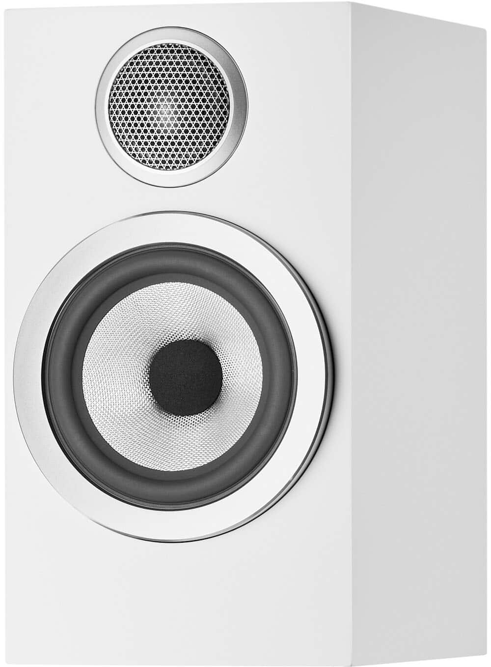 Bowers & Wilkins - 707 S3 Bookshelf Speaker with 1" Tweeter and 5" Midbass (Pair) - White product image
