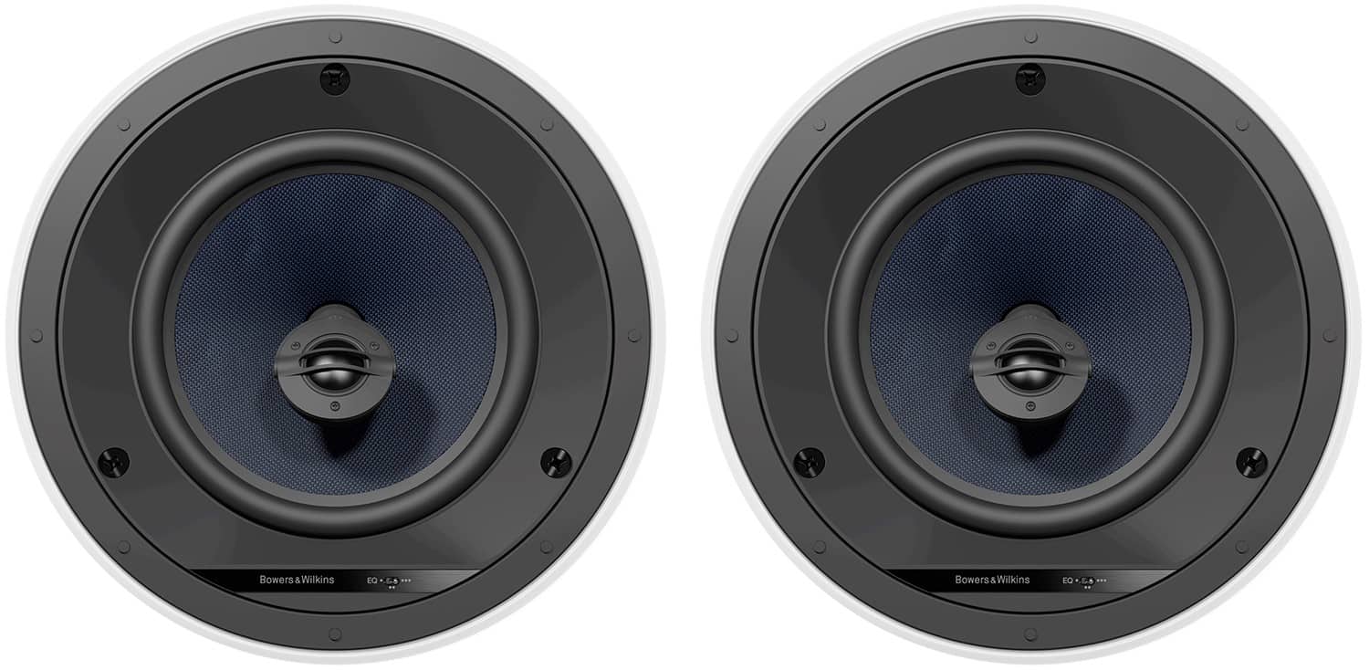 Bowers & Wilkins - CCM 683 8" 2-Way In-Ceiling Speakers (Pair) - Black product image
