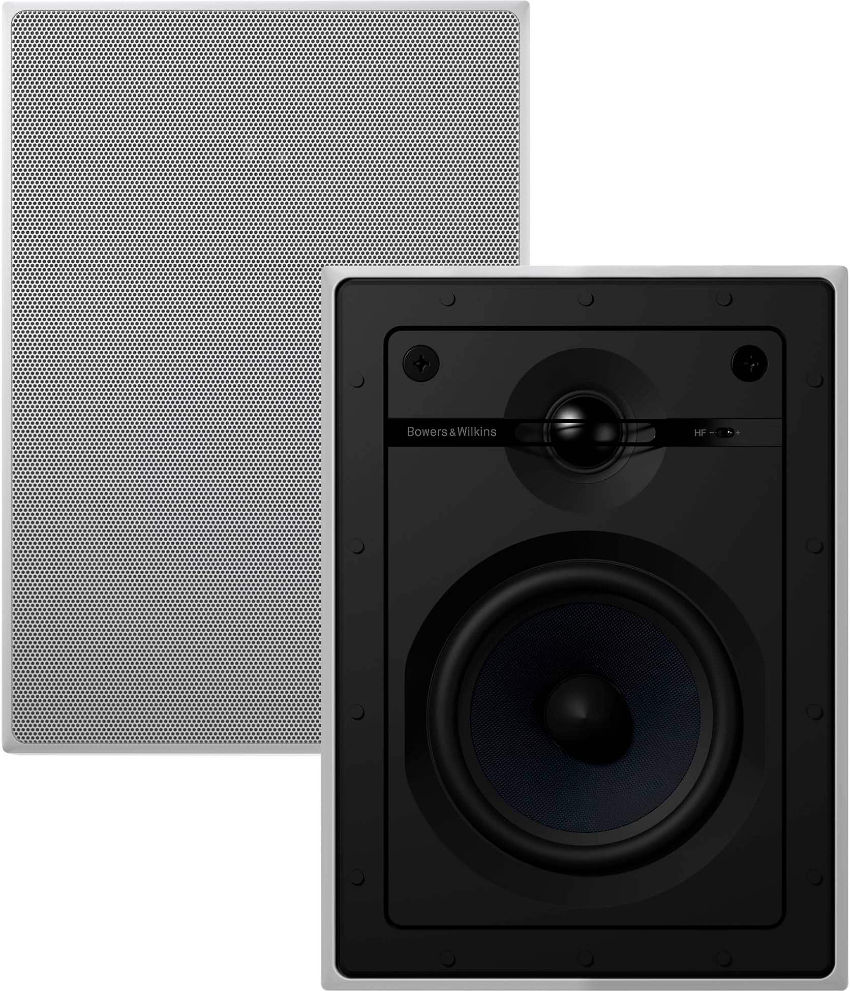 Bowers & Wilkins - CI600 Series 5" In-Wall Speakers w/ Cast Basket, Aramid Fiber Midbass and Nautilus Tweeter - (Pair) - Pai…