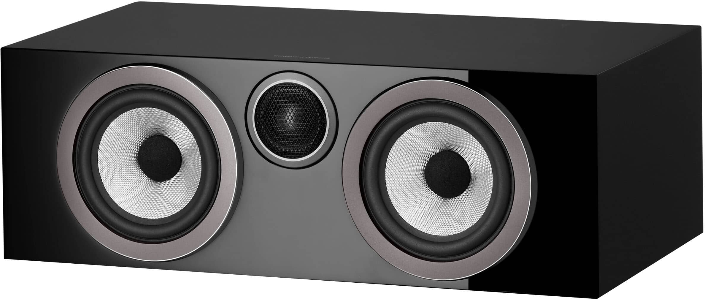 Bowers & Wilkins - HTM72 S3 Center Channel with 1" Tweeter and 5" Midbass (Each) - Gloss Black product image