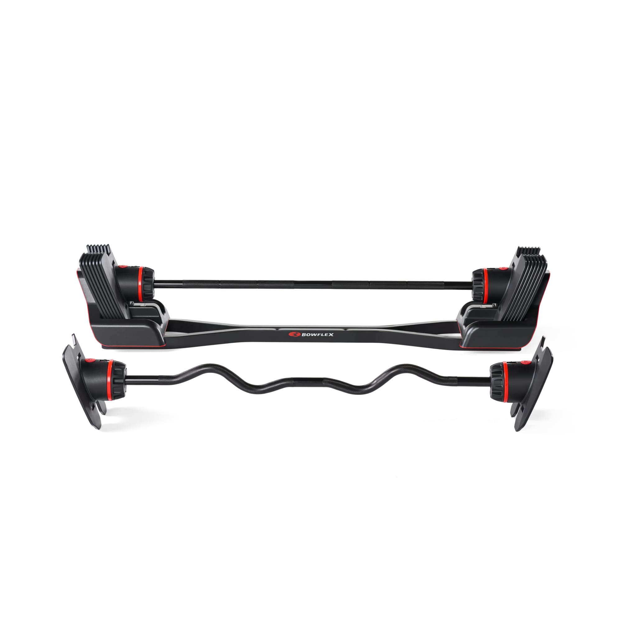 BowFlex - SelectTech 2080 Barbell with Curl Bar - Black product image