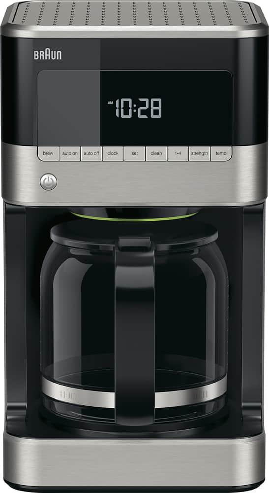 Braun - BrewSense 12-Cup Coffee Maker - Black/Stainless Steel product image