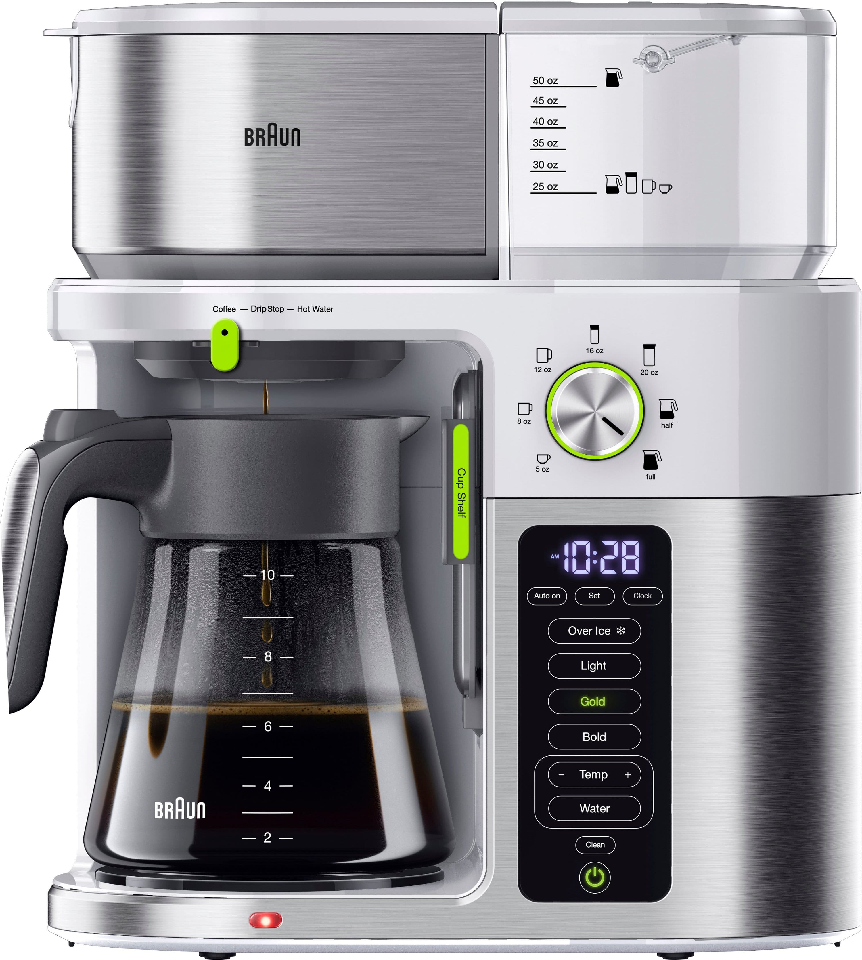 Braun - MultiServe Drip Coffee - White/Stainless Steel product image