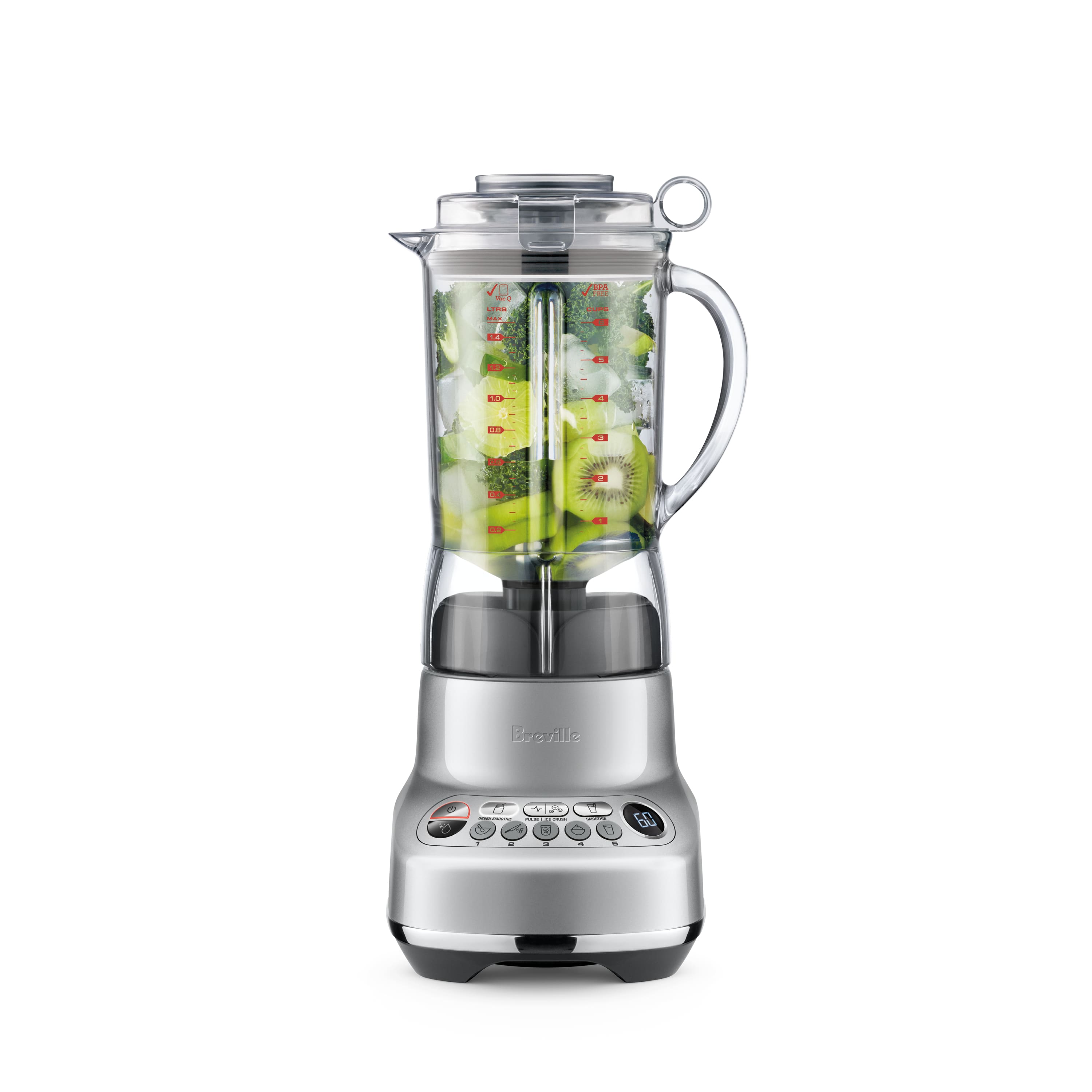 Breville - 5-Speed Blender - Silver product image