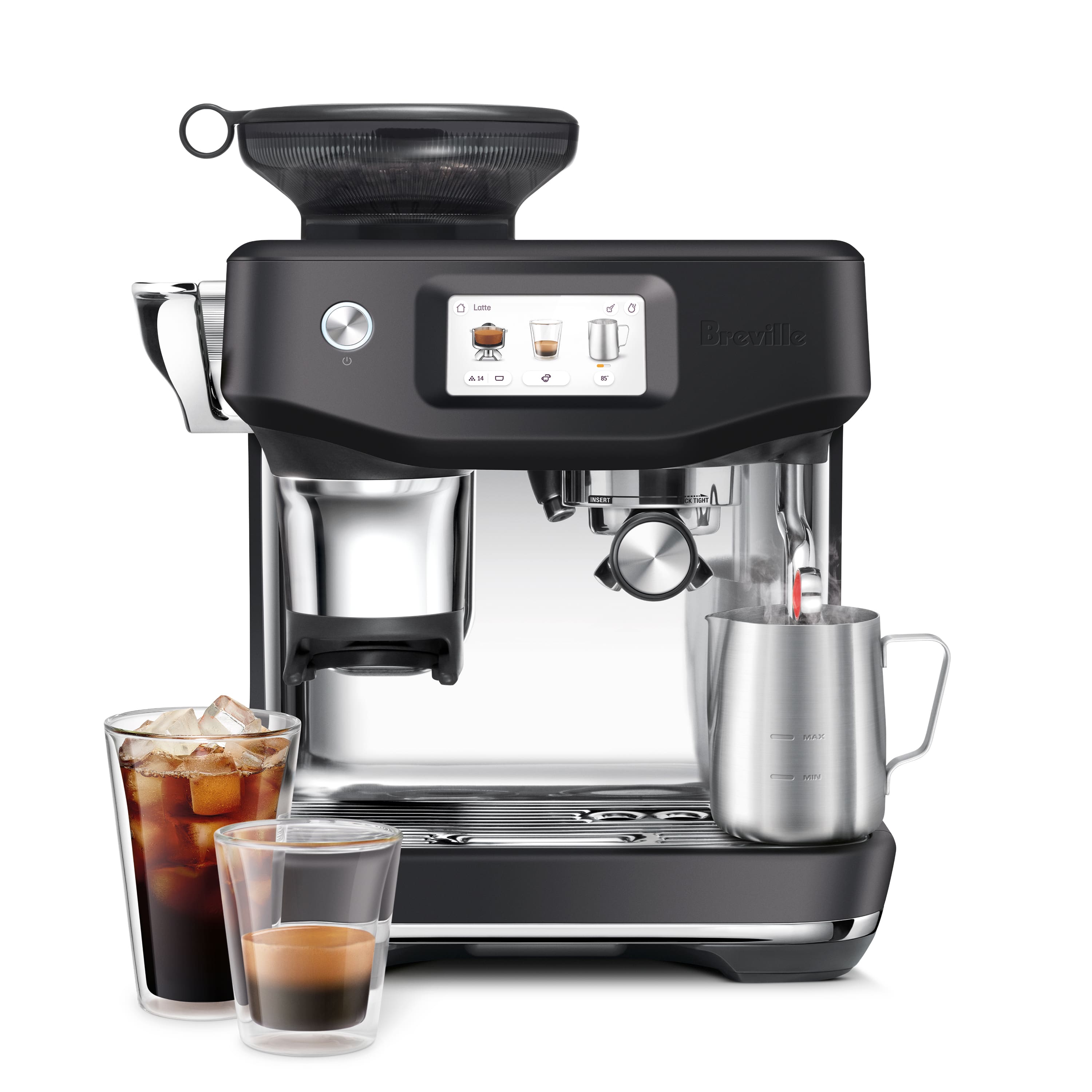 Breville - Barista Touch Impress Espresso Machine - Black Truffle product image