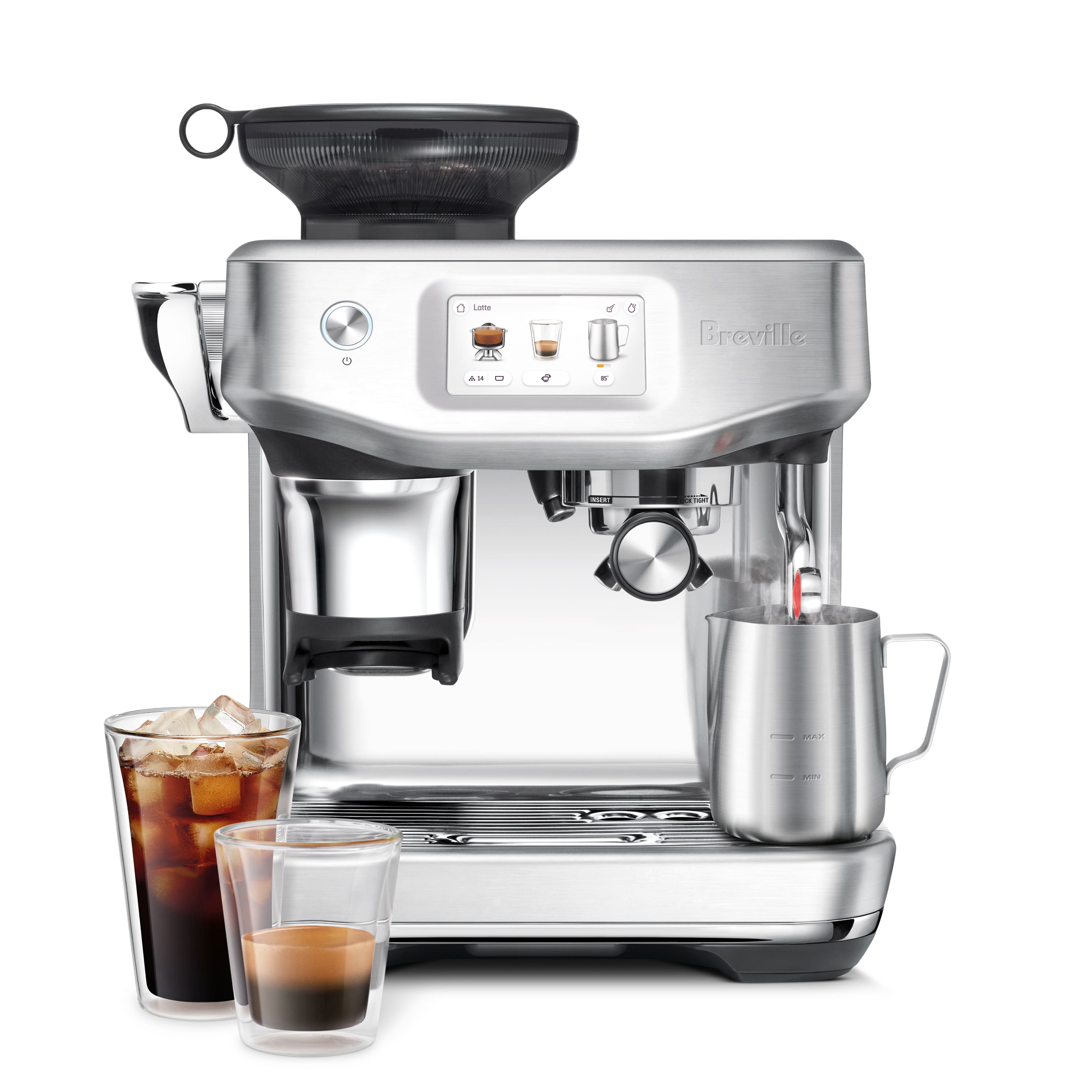 Breville - Barista Touch Impress Espresso Machine - Brushed Stainless Steel product image