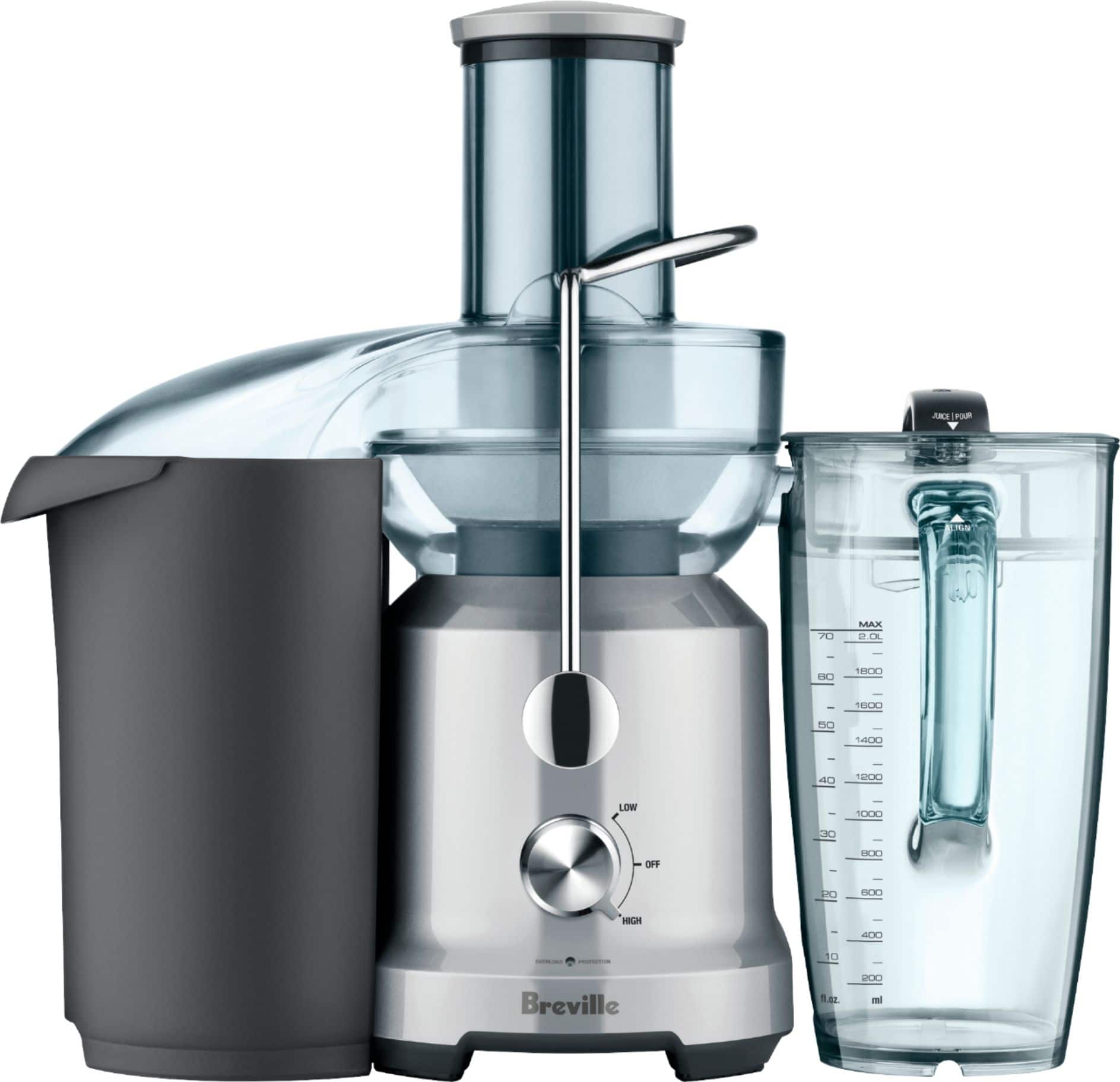 Breville - Juice Fountain Cold Electric Juicer - Silver product image