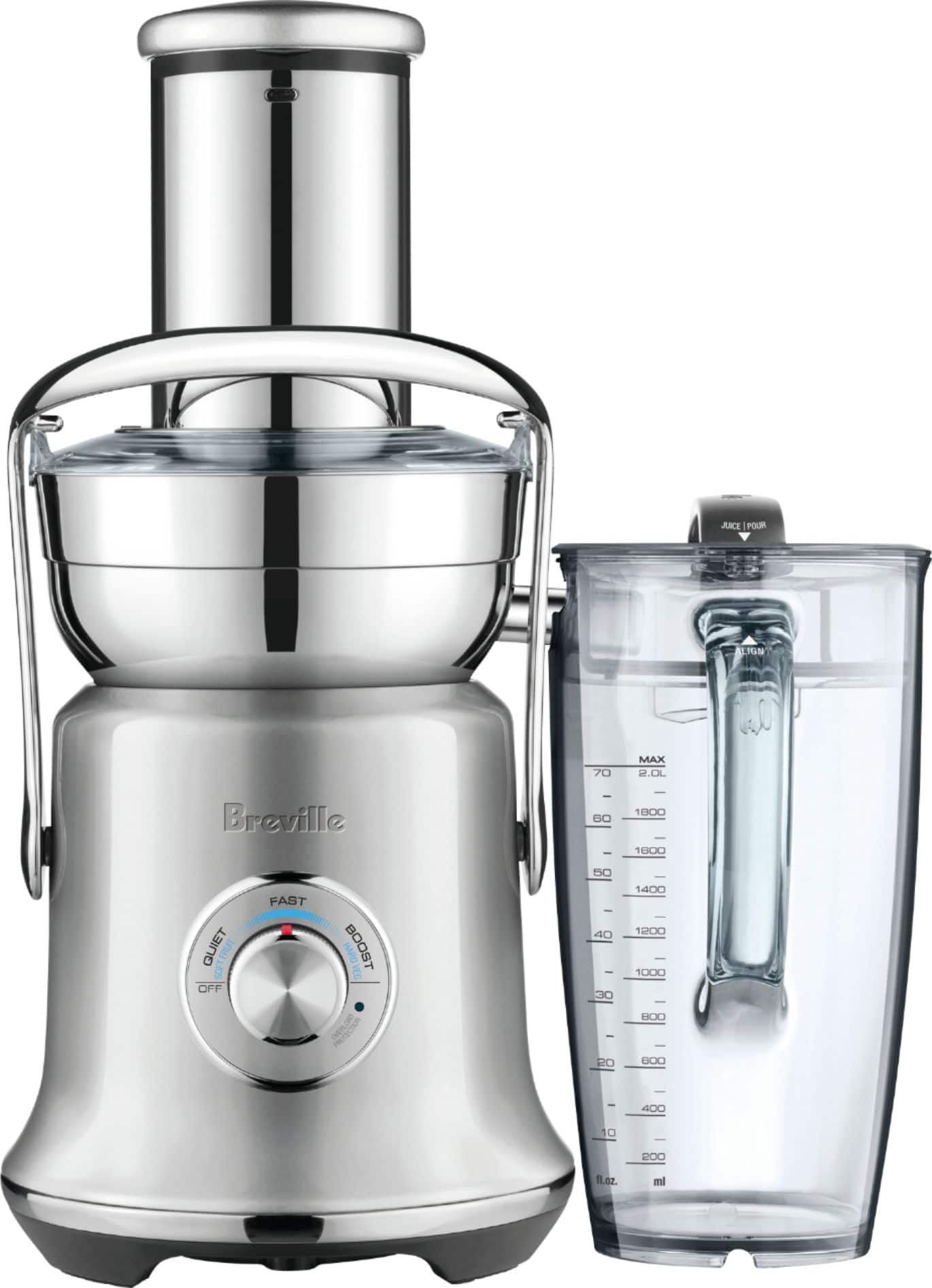 Breville - Juice Fountain Cold XL Juicer - Brushed Stainless Steel product image