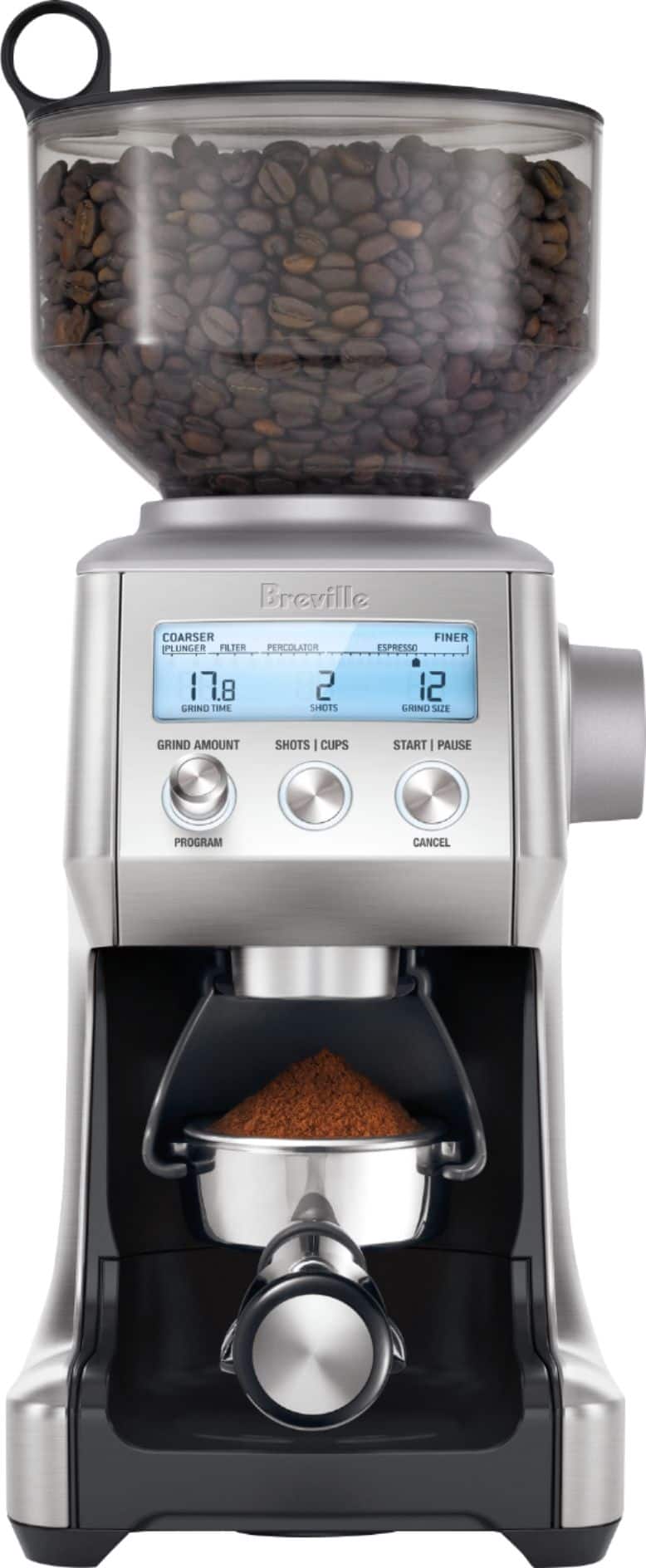 Breville - Smart Grinder Pro 12-Cup Coffee Grinder - Stainless Steel product image