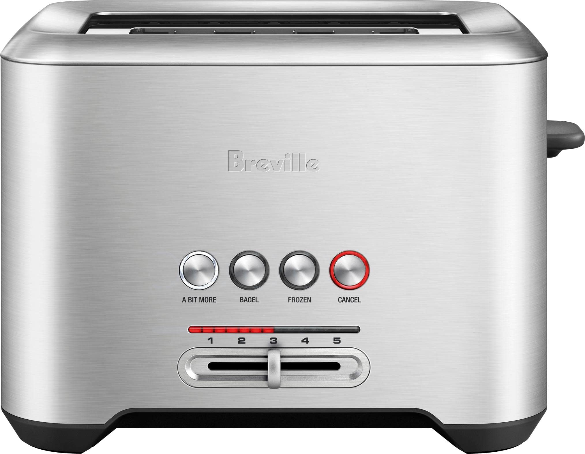 Breville - the Bit More 2-Slice Extra-Wide and Deep Slot Toaster - Stainless Steel product image