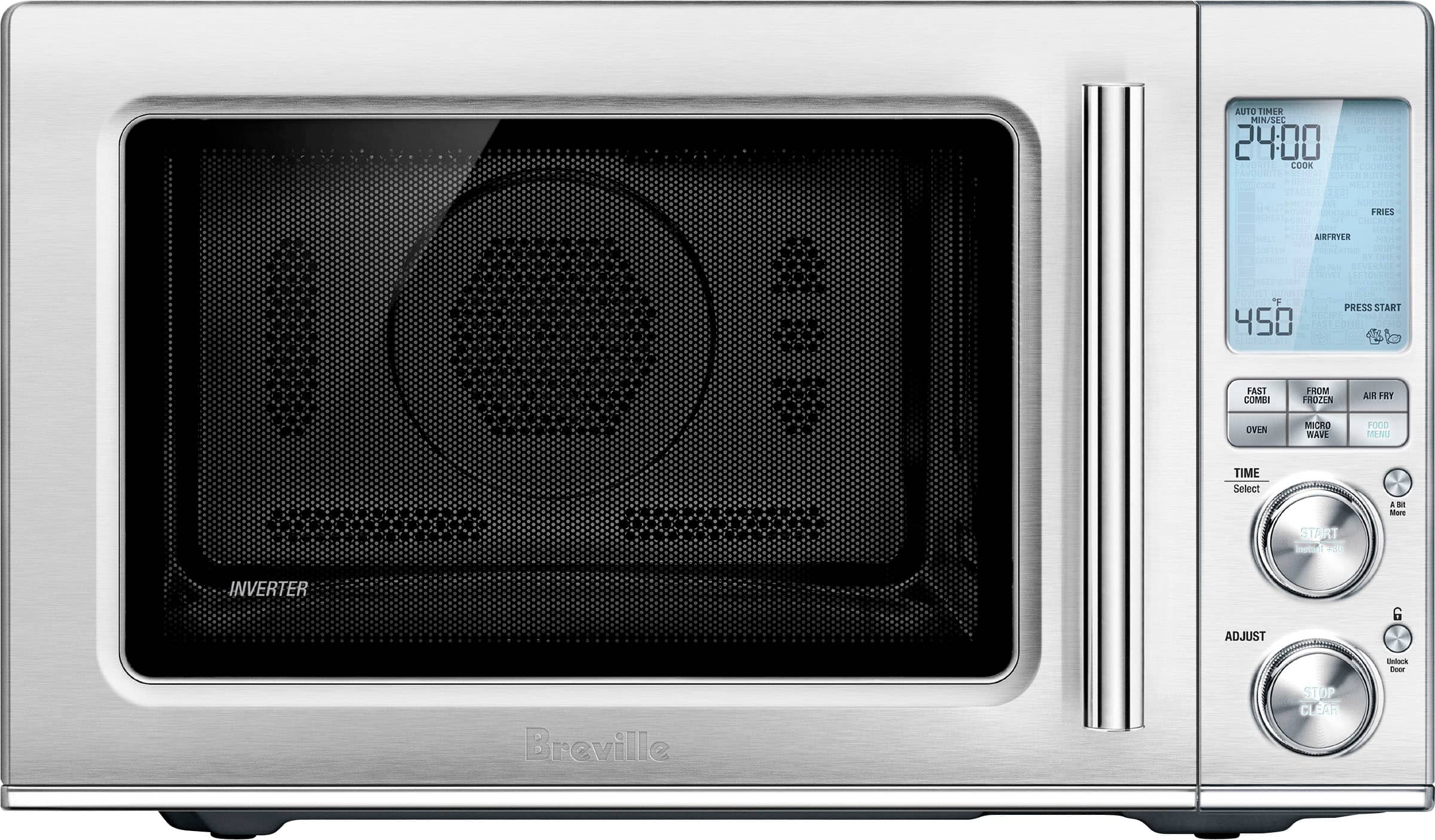 Breville - the Combi Wave 3 in 1 1.1 Cu. Ft. Convection Microwave - Brushed Stainless Steel product image