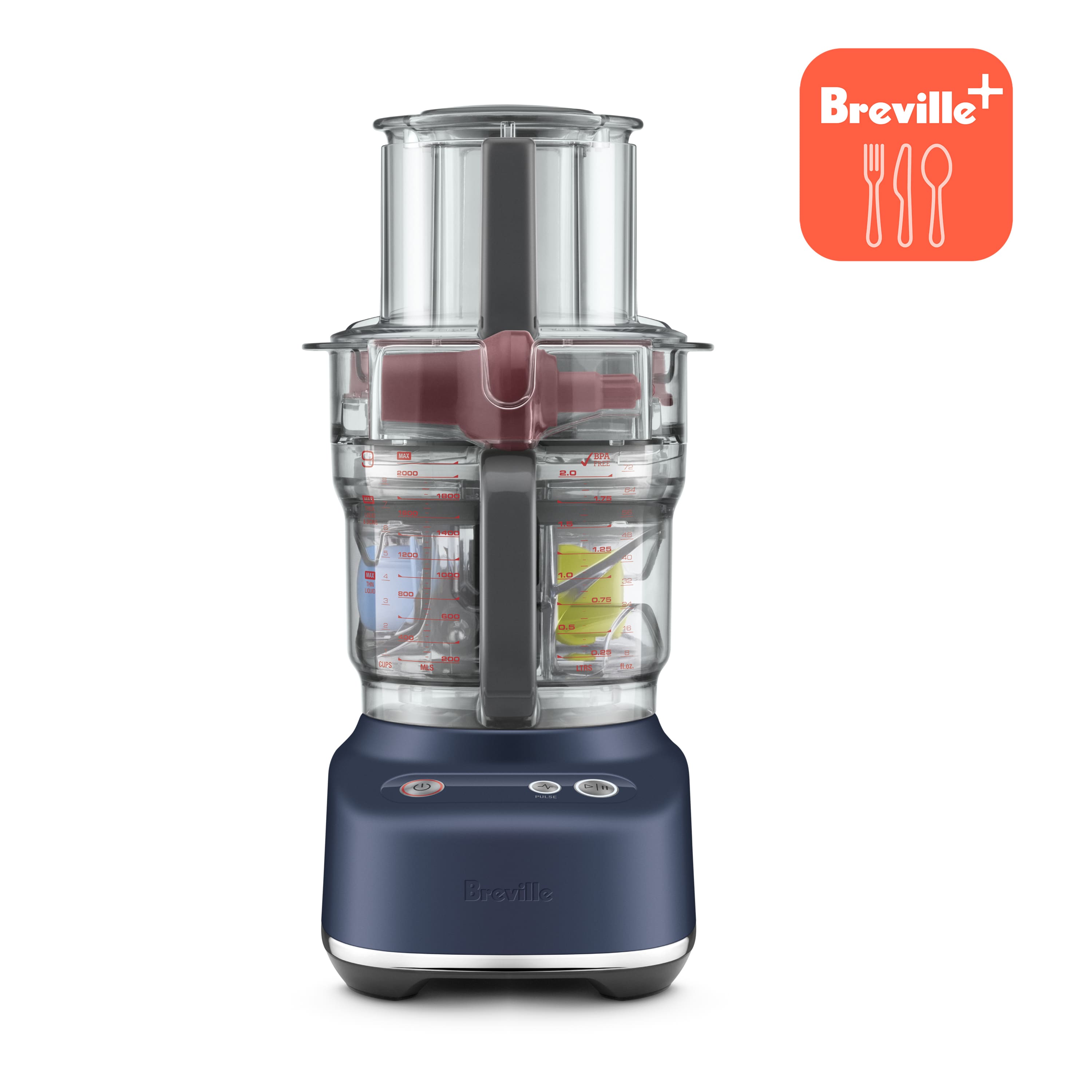 Breville - the Paradice 9-Cup Food Processor - Damson Blue product image