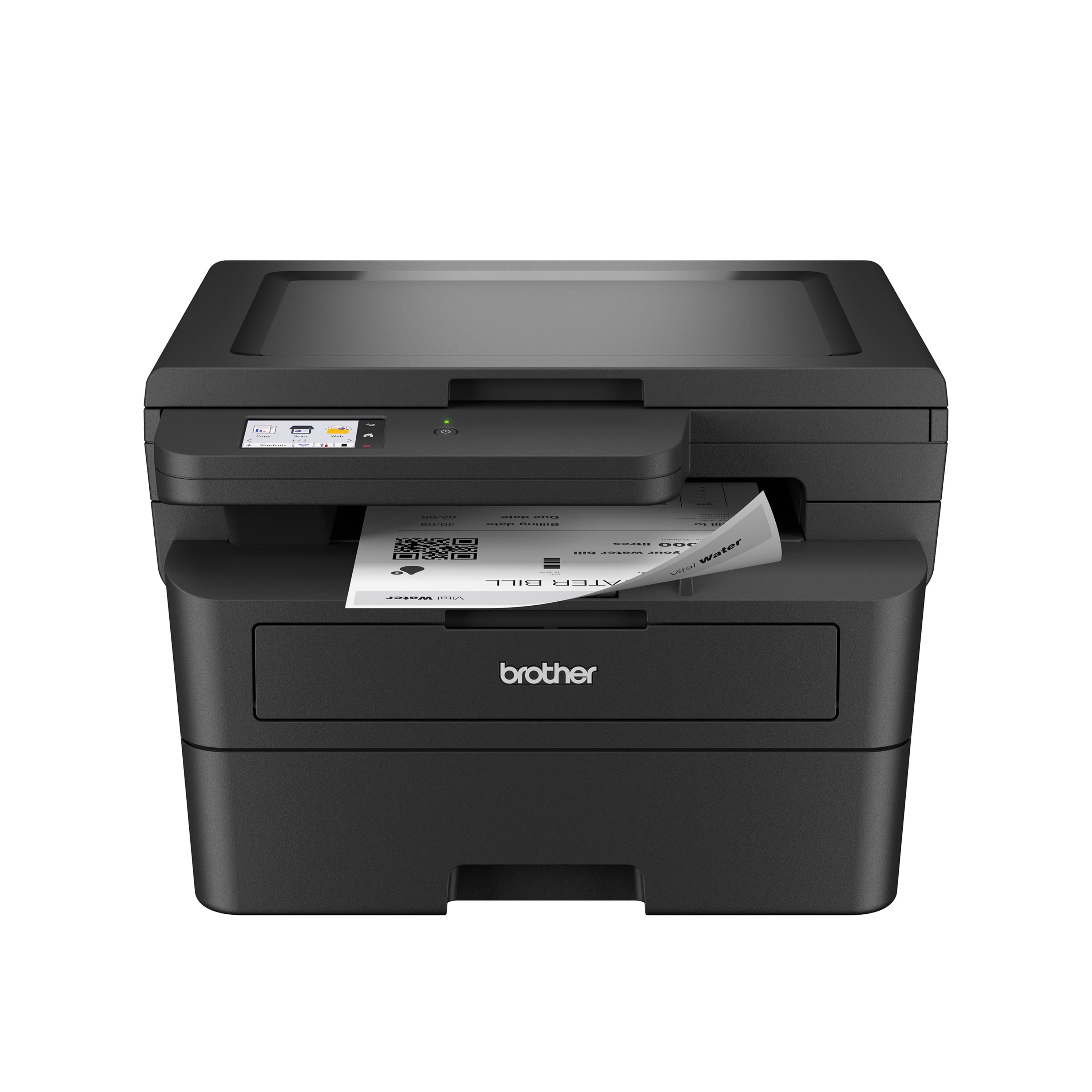 Brother - HL-L2480DW Wireless Black-and-White Refresh Subscription Eligible 3-in-1 Laser Printer, Great for Small Offices -…